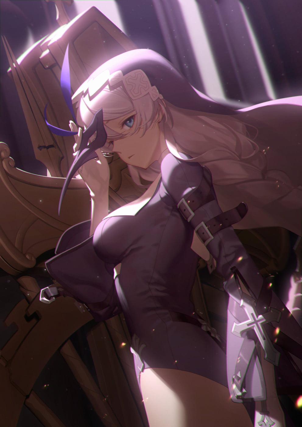 anime, Honkai Impact 3rd, anime girls, Kallen Kaslana, EGO_TDC48, 720P, Phone HD Wallpaper