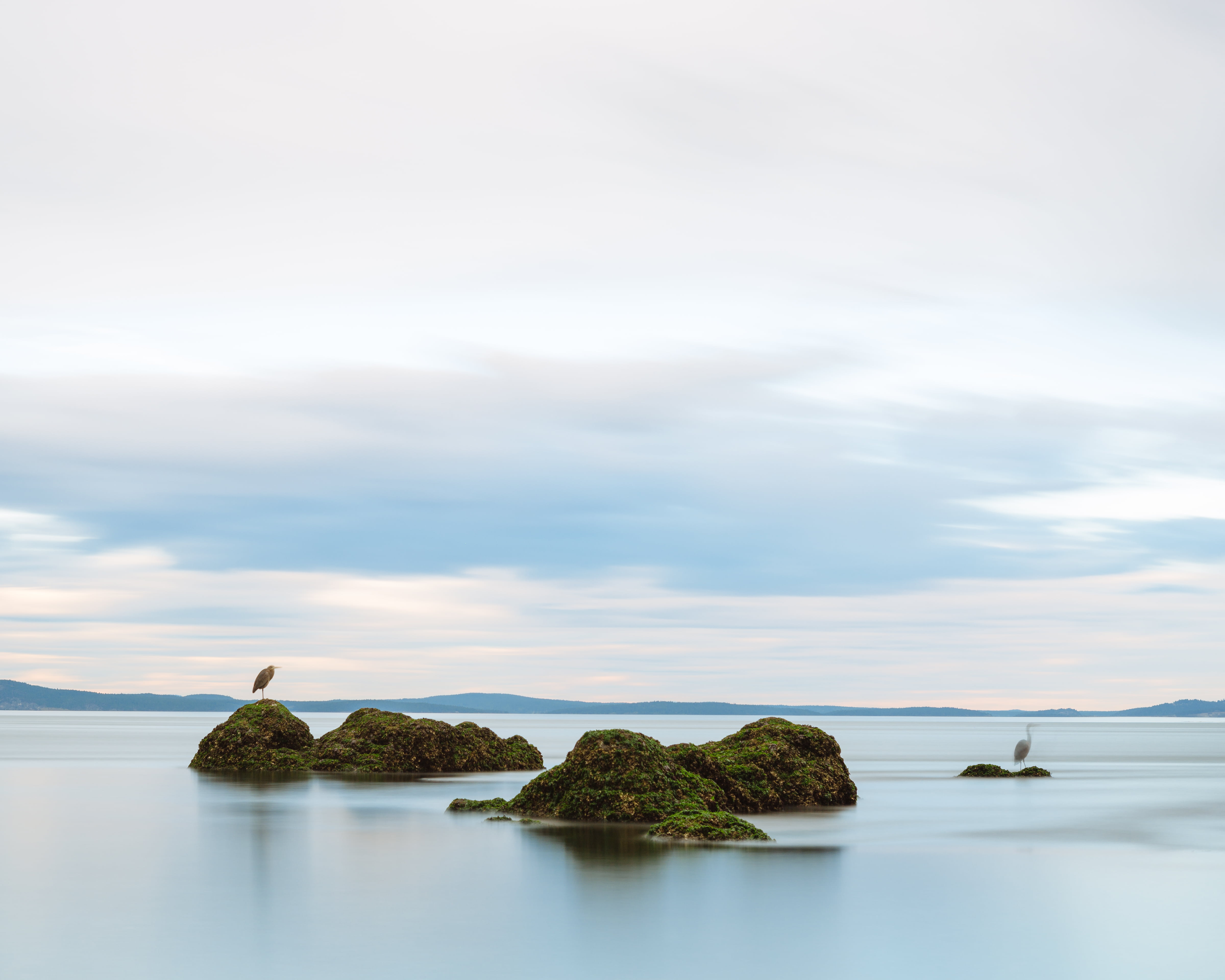ND, long exposure, 4K, USM, black rock, Pacific Northwest, sky, Canon EOS 5D Mark III, Deception Pass, black, wildlife, B+W, clouds, f/2, rock formation, HD Wallpaper