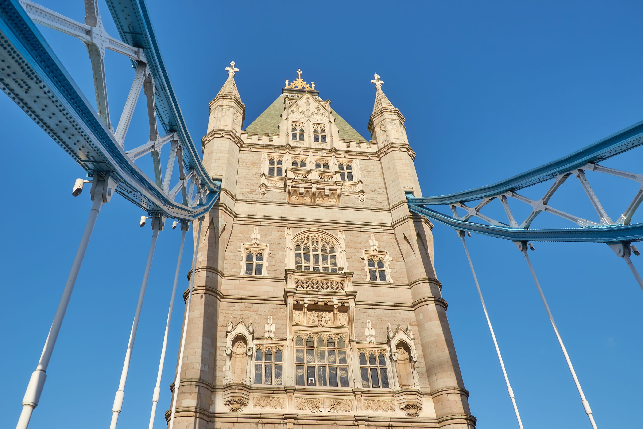 travel Locations, architecture And Buildings, international Landmark, built Structure, suspension Bridge, sky, 2K, kingdom, england, capital, tourist attraction, HD Wallpaper