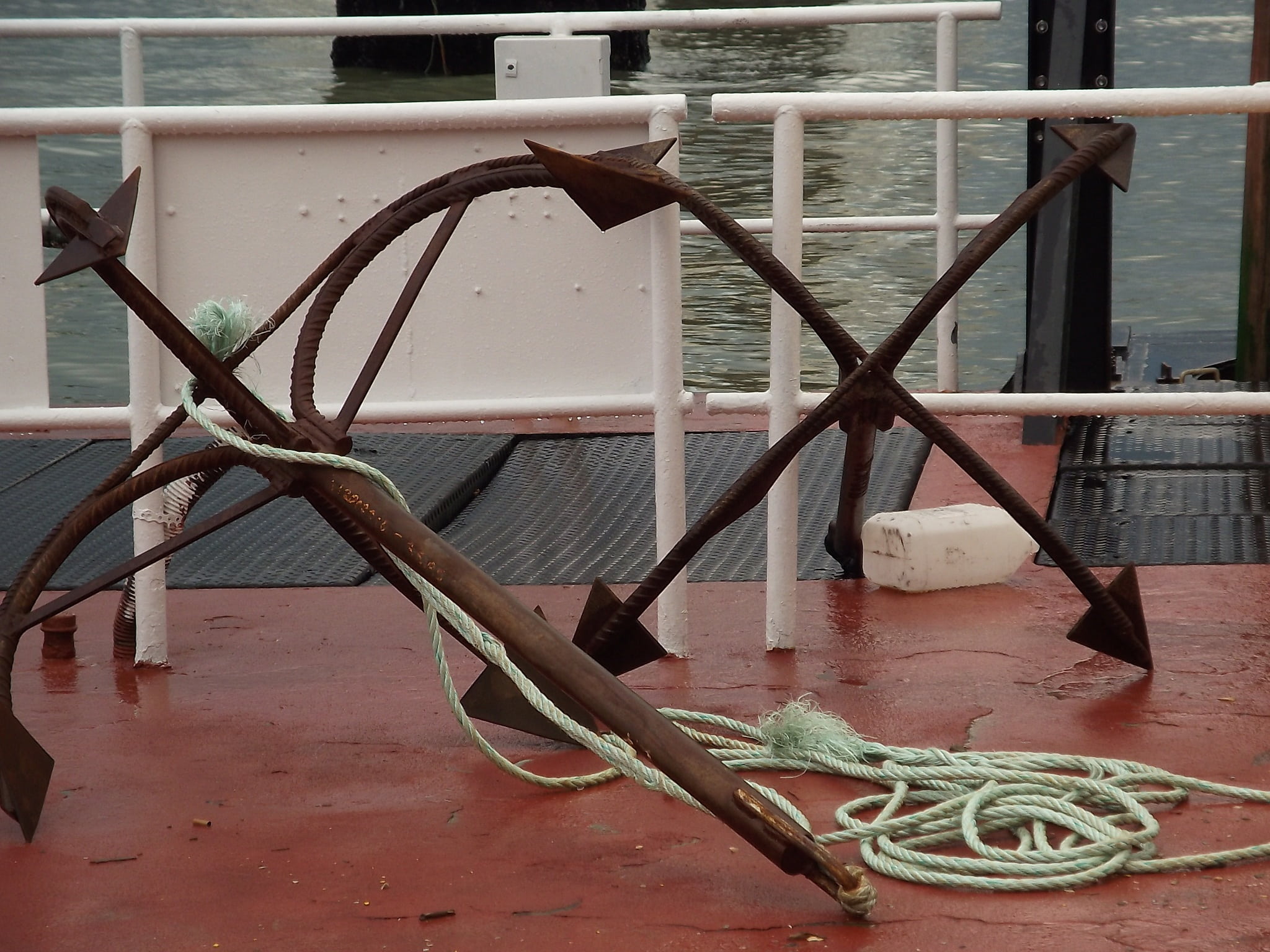 mode of transportation, nautical Vessel, outdoors, rope, architecture, barrier, sea, harbor, anchor, metal, 1080P, protection, lake, transportation, portugal, HD Wallpaper