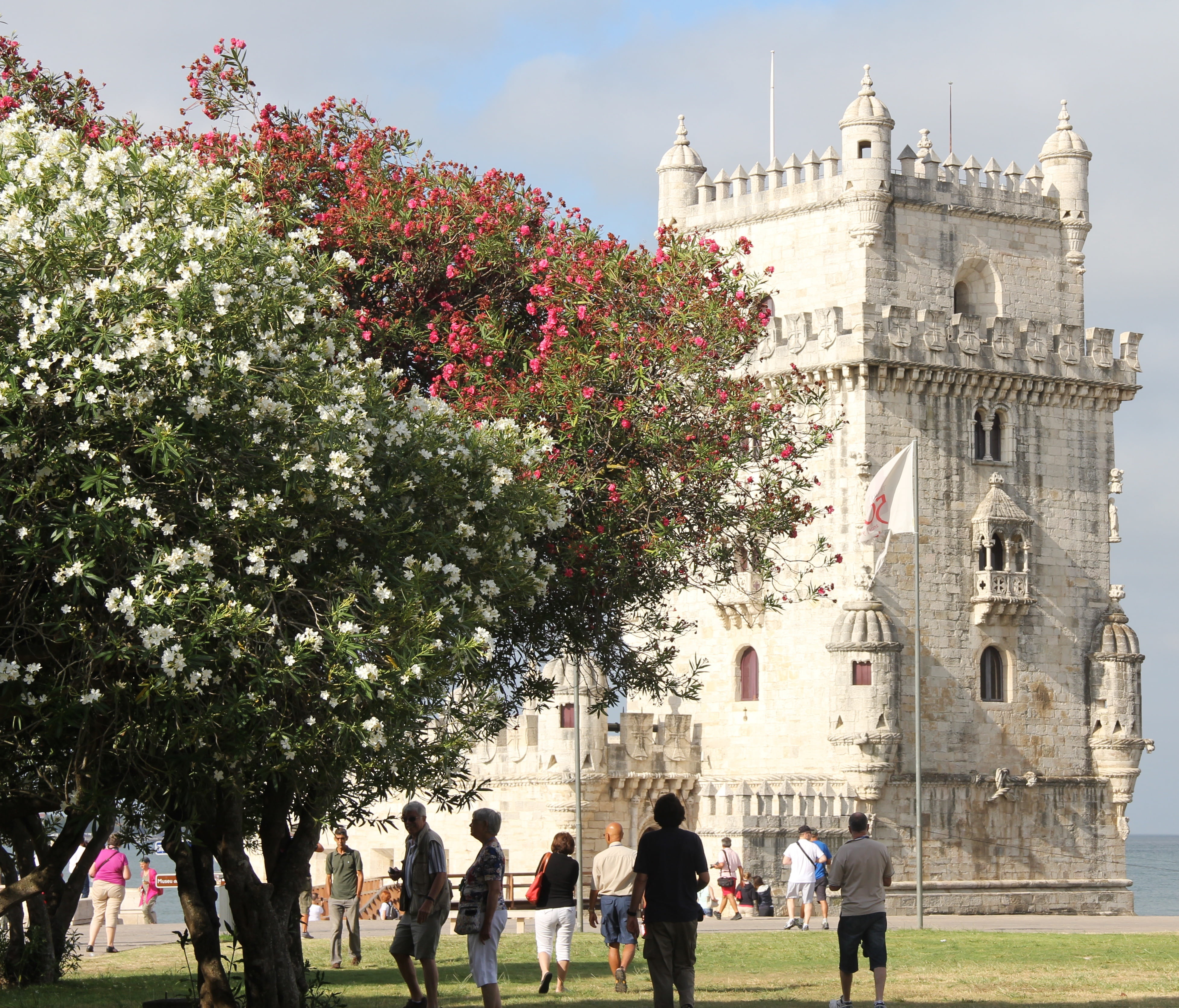 nature, plant, lifestyles, people, visit, 4K, belem, history, torredibelem, tourism, walking, building, sky, building exterior, lisbon, tower, day, growth, HD Wallpaper