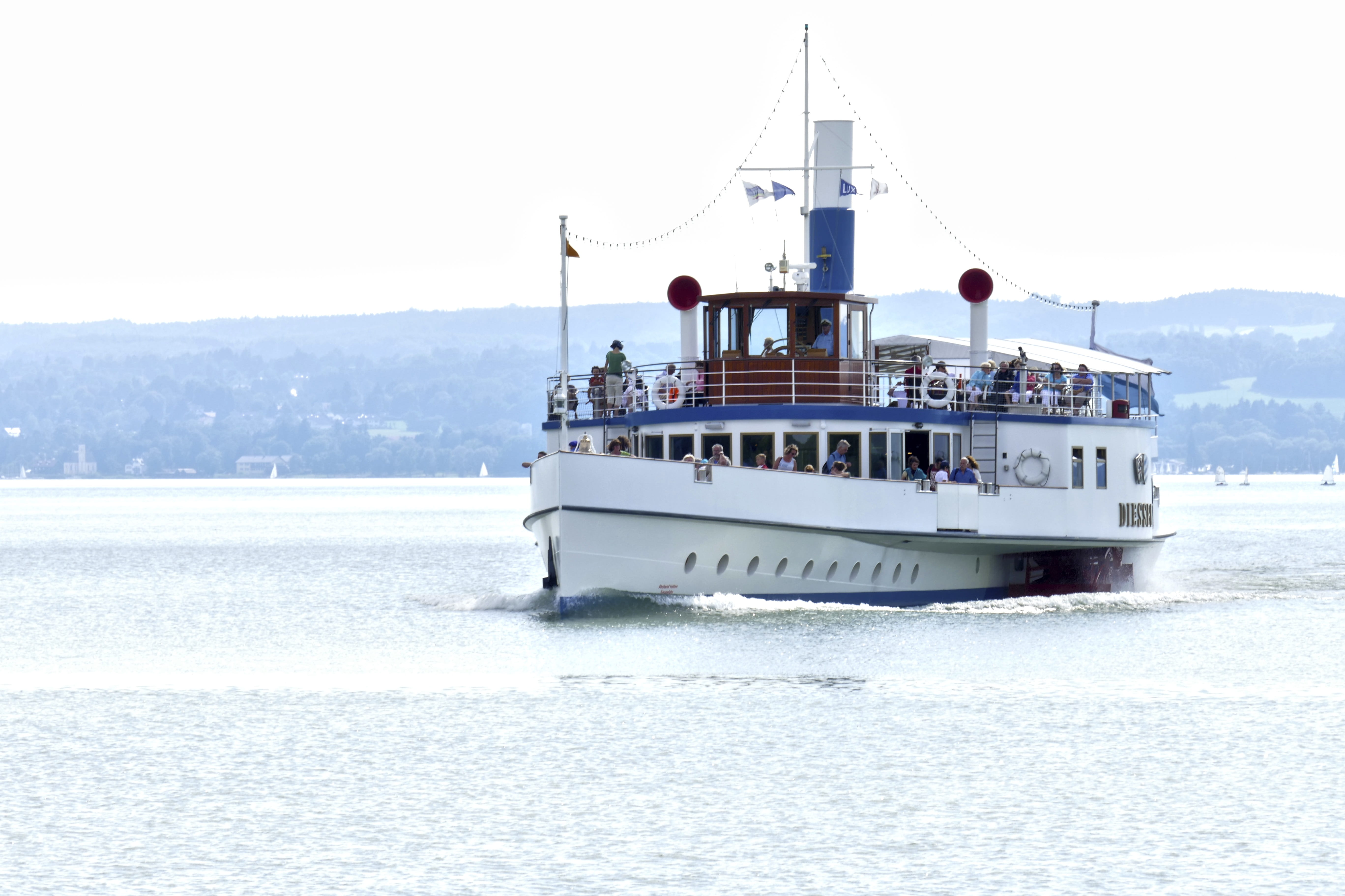 ship, luxury, nautical vessel, men, Steamer, Paddle Steamer, large group of people, steamer, travel, transportation, motion, group of people, mode of transportation, HD Wallpaper