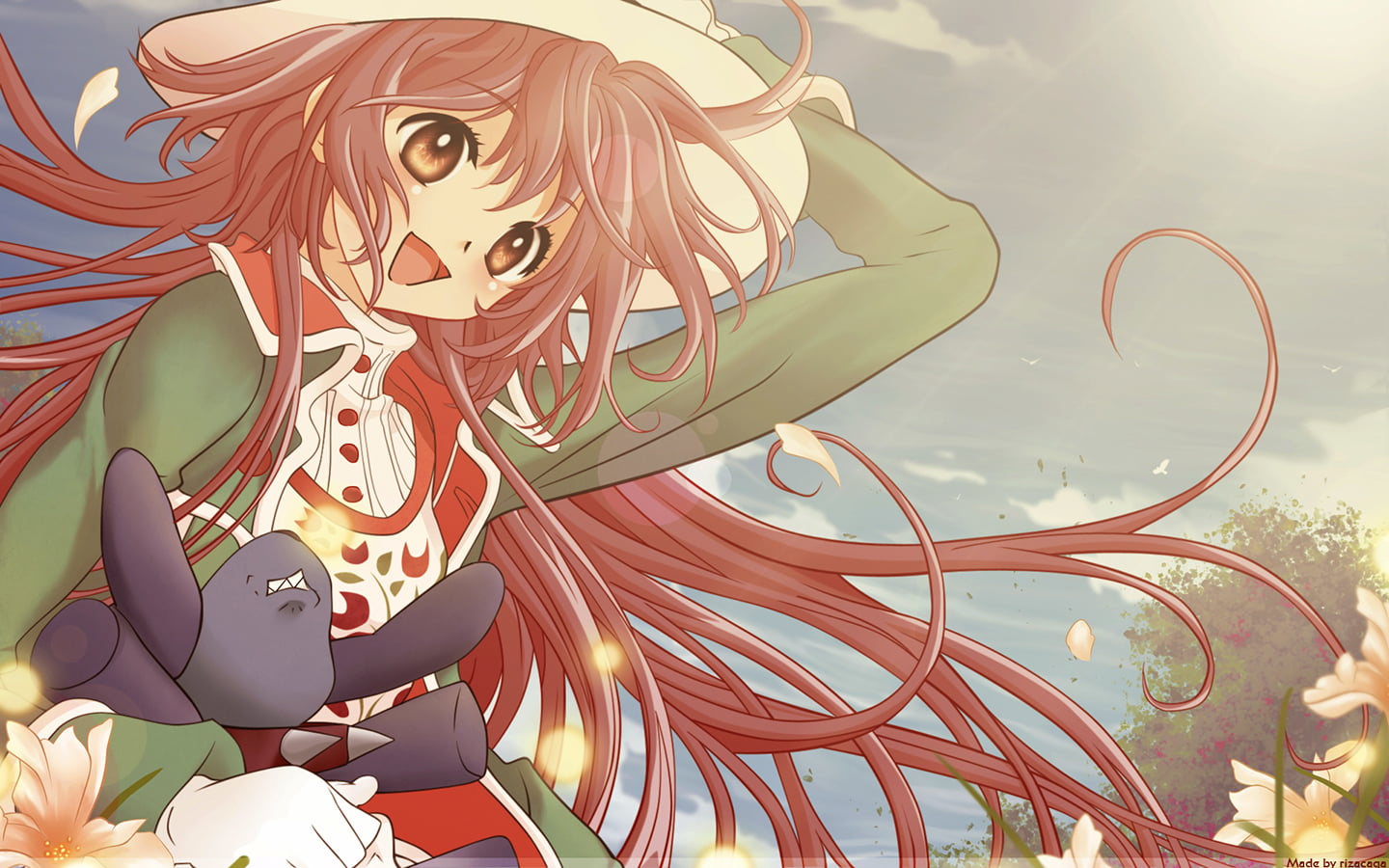 pattern, craft, sculpture, nature, Hanato Kobato, CLAMP, creativity, decoration, sky, no people, sunlight, arts culture and entertainment, multi colored, HD Wallpaper