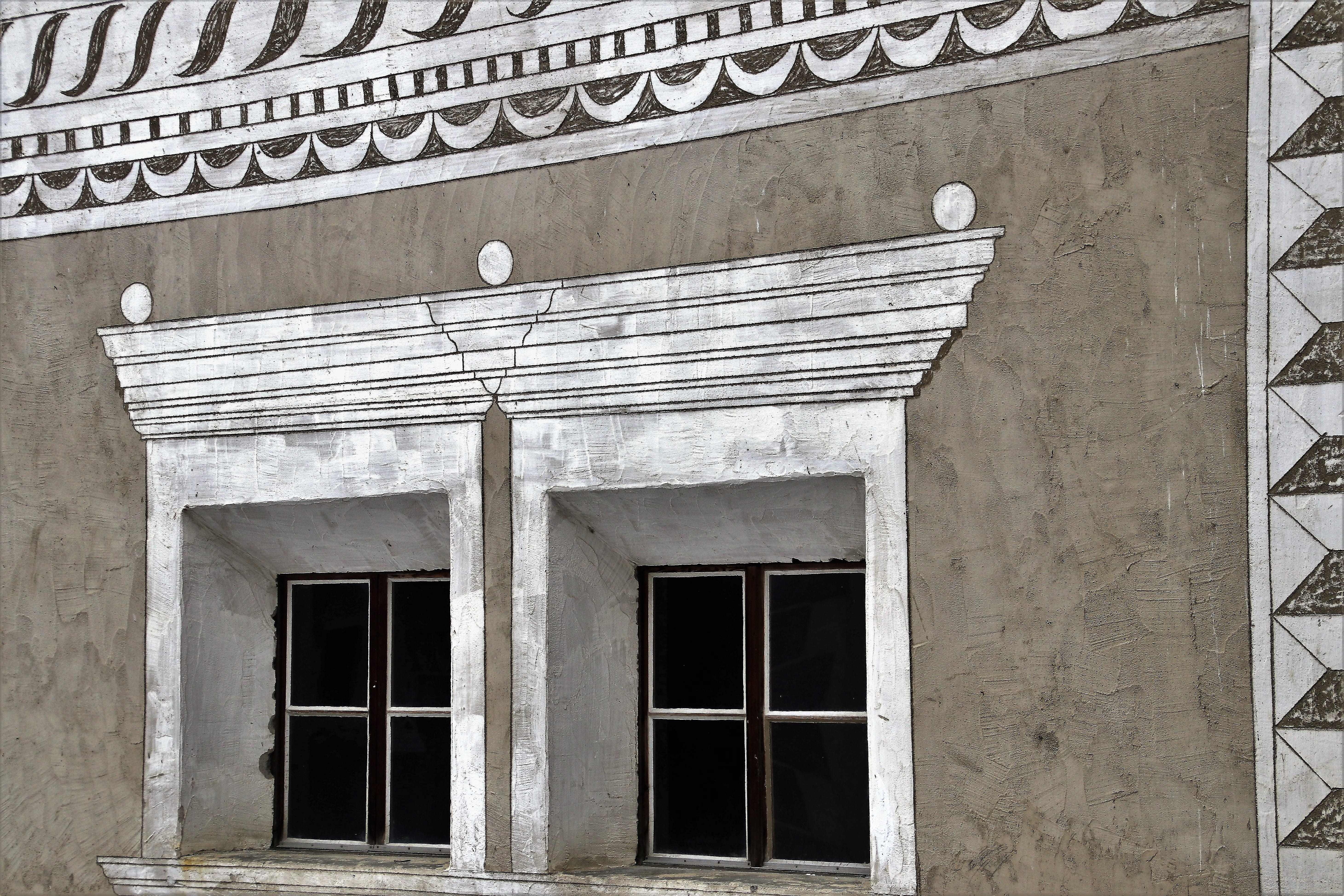 monument, façades, figure, low angle view, building, the past, historical, 5K, wall of the house, no one, the walls of the, old buildings, the door, texture, HD Wallpaper