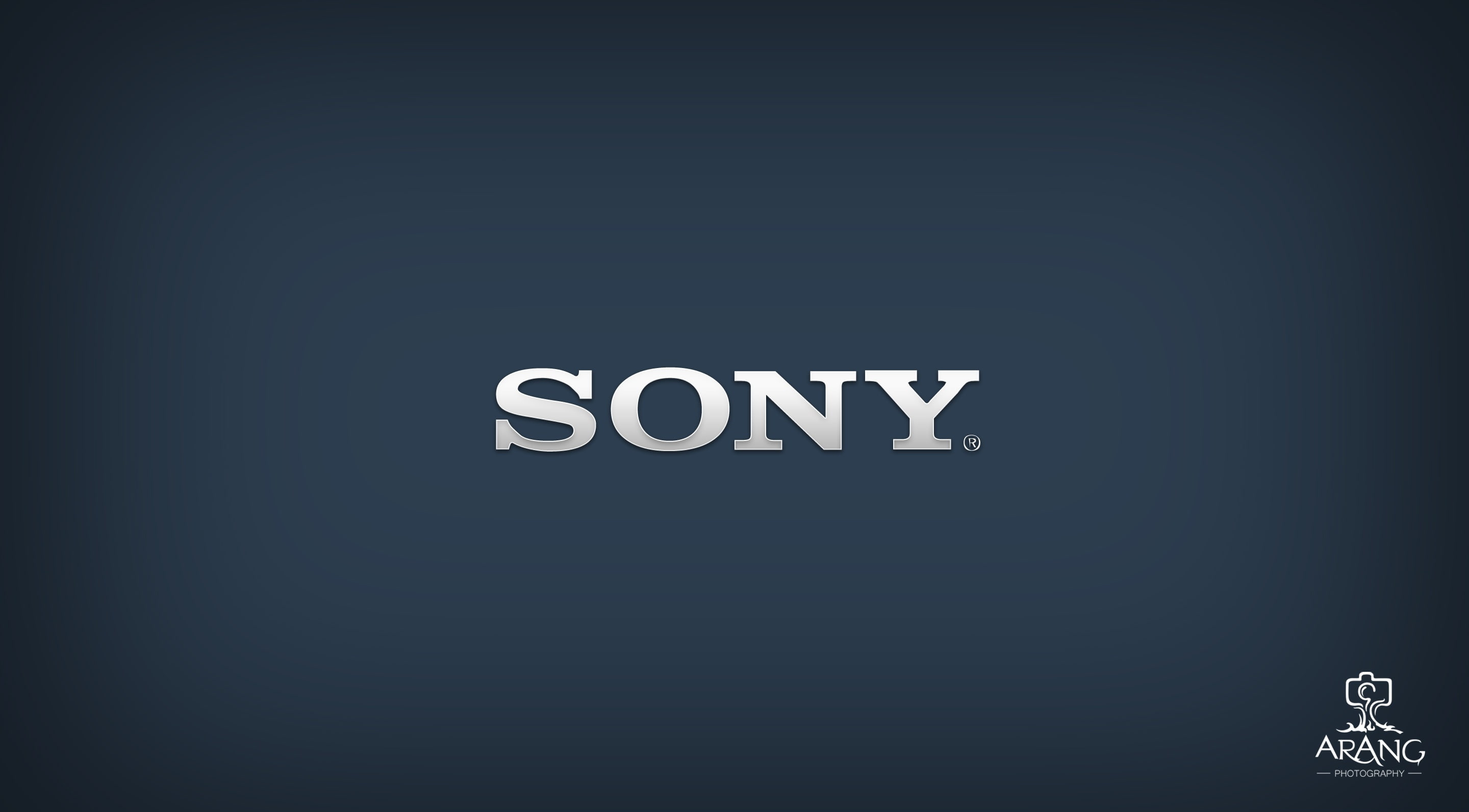 2K, wide 2014, logo sony, Typography, logo sony2014, Artistic, sony, arang, HD Wallpaper
