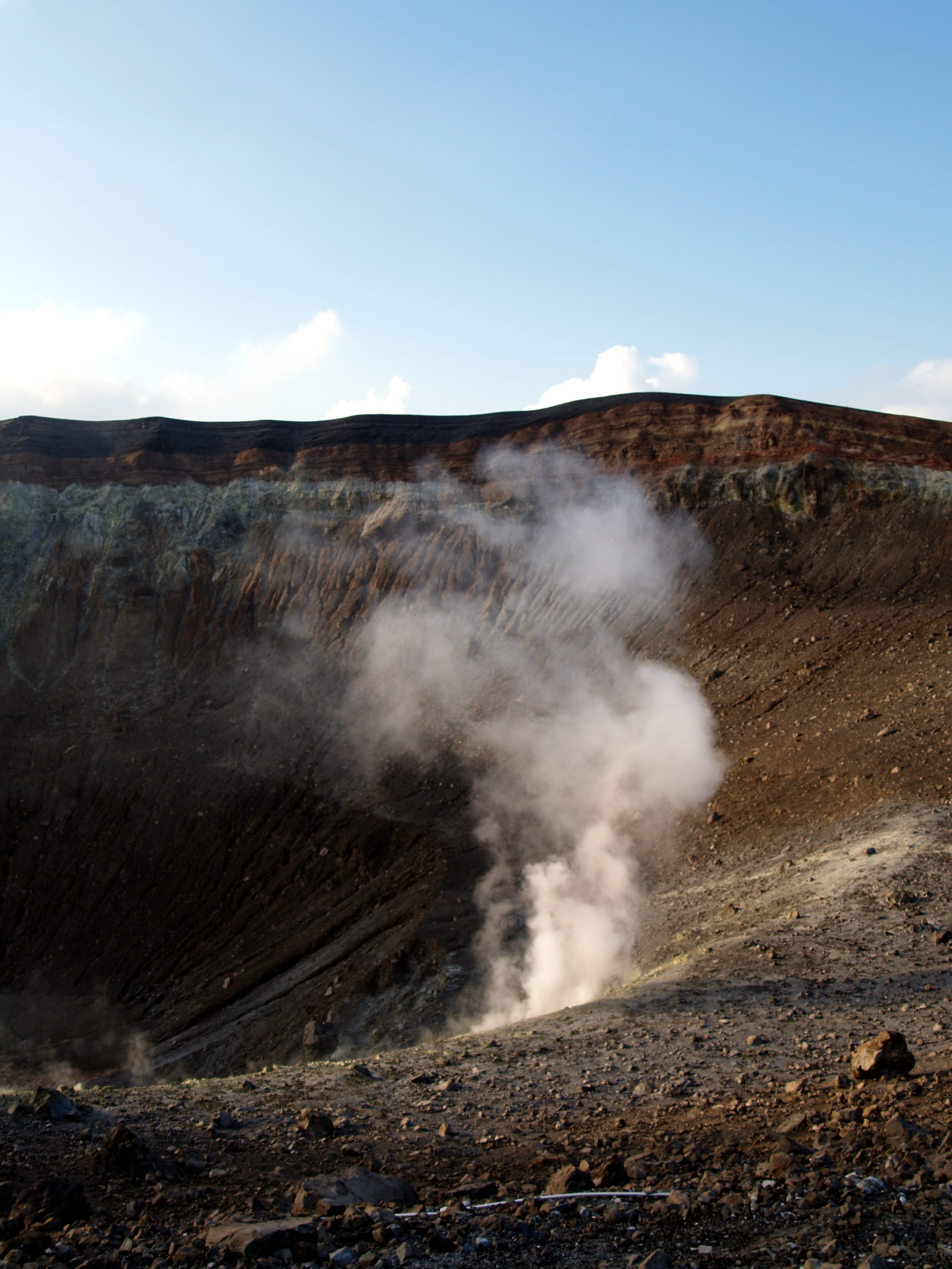 power, pollution, sicily, travel, nature, mediterranean, eruption, beauty in nature, mountain, heat - temperature, volcanic crater, hot spring, outdoors, Phone HD Wallpaper