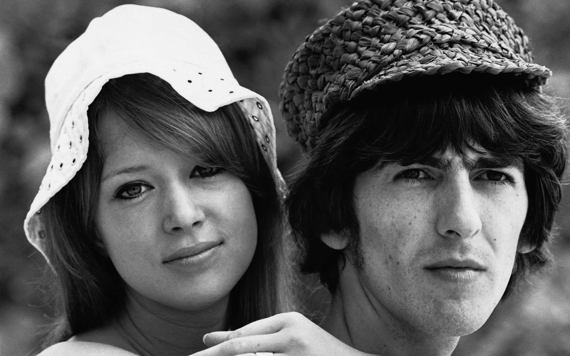 1080P, boyd, pattie, george, beatles, harrison, face, HD Wallpaper