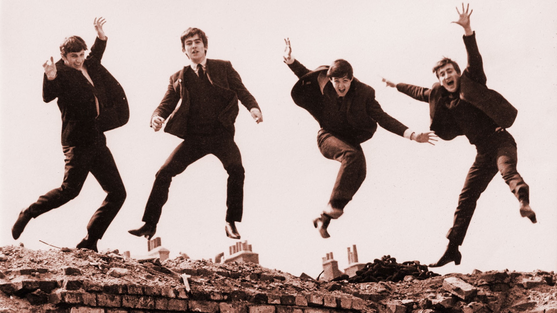 1080P, the beatles, HD Wallpaper