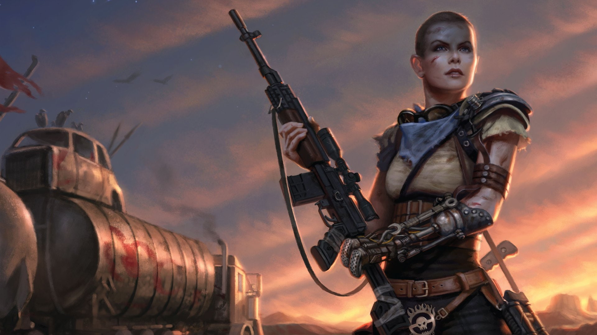 Imperator Furiosa, Movie, Mad Max: Fury Road, 1080P, HD Wallpaper