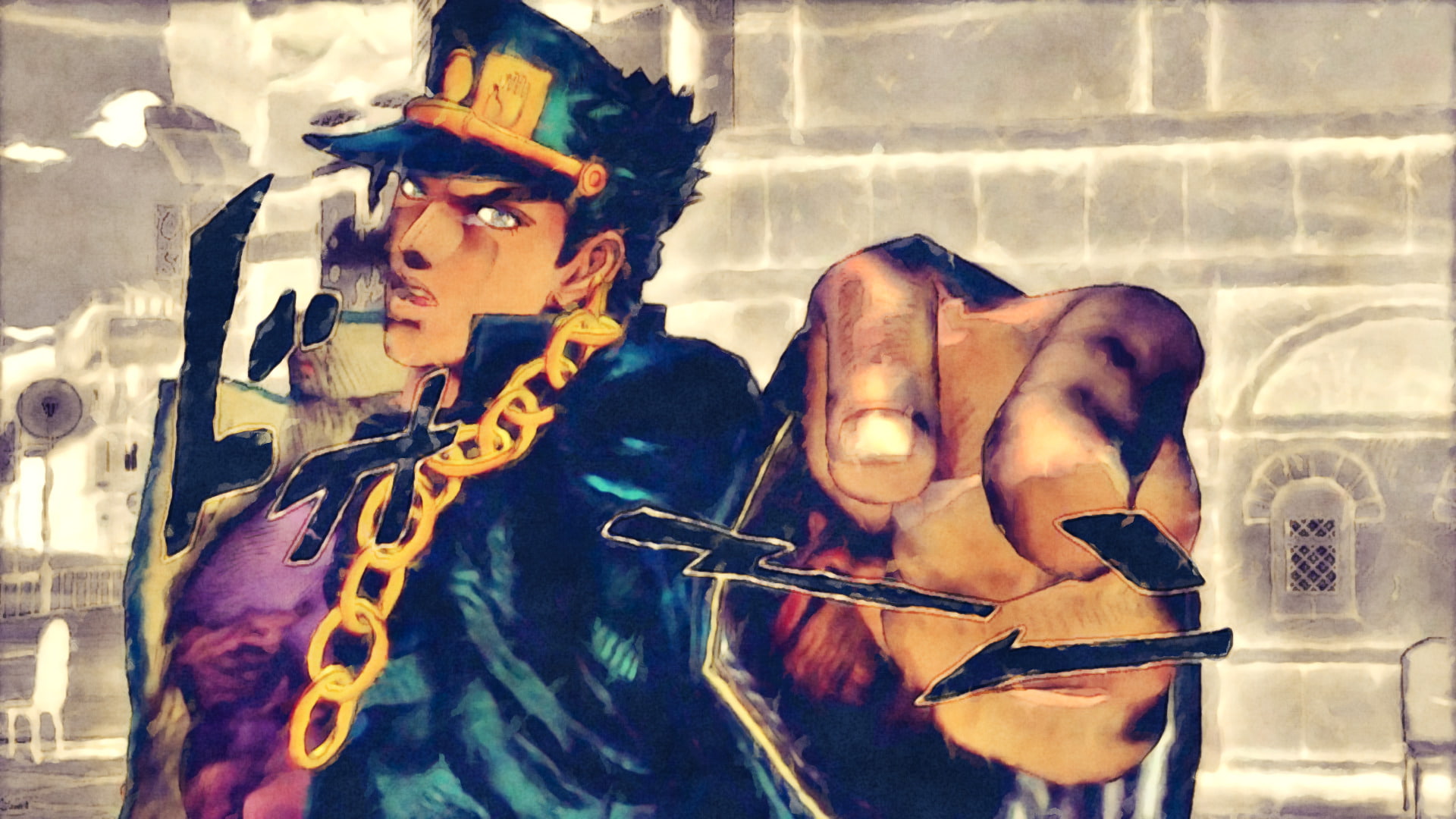 Jojos Bizarre Adventure, Anime, 1080P, Jotaro Kujo, HD Wallpaper