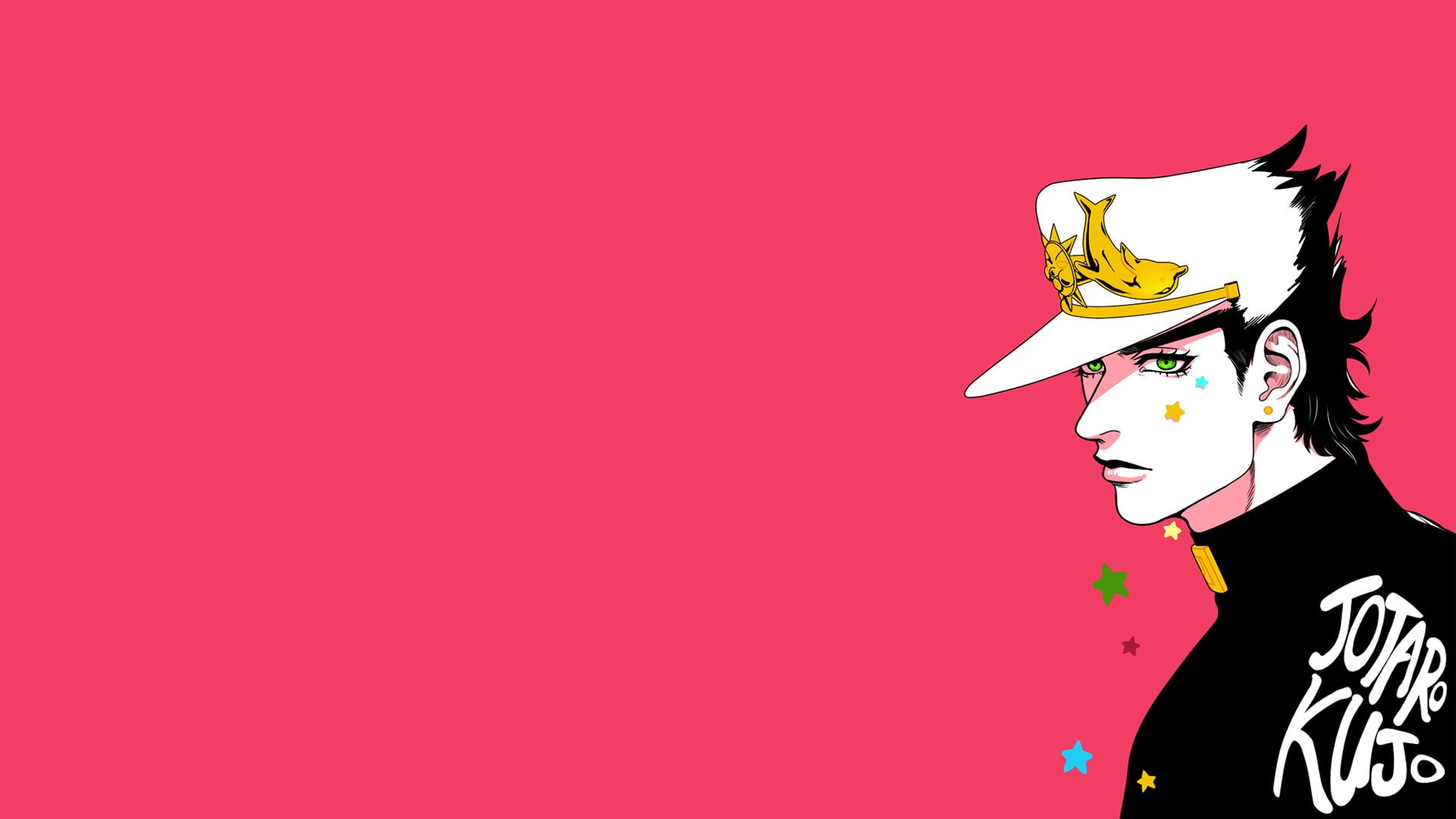 Jojos Bizarre Adventure, Jotaro Kujo, Anime, 1080P, HD Wallpaper