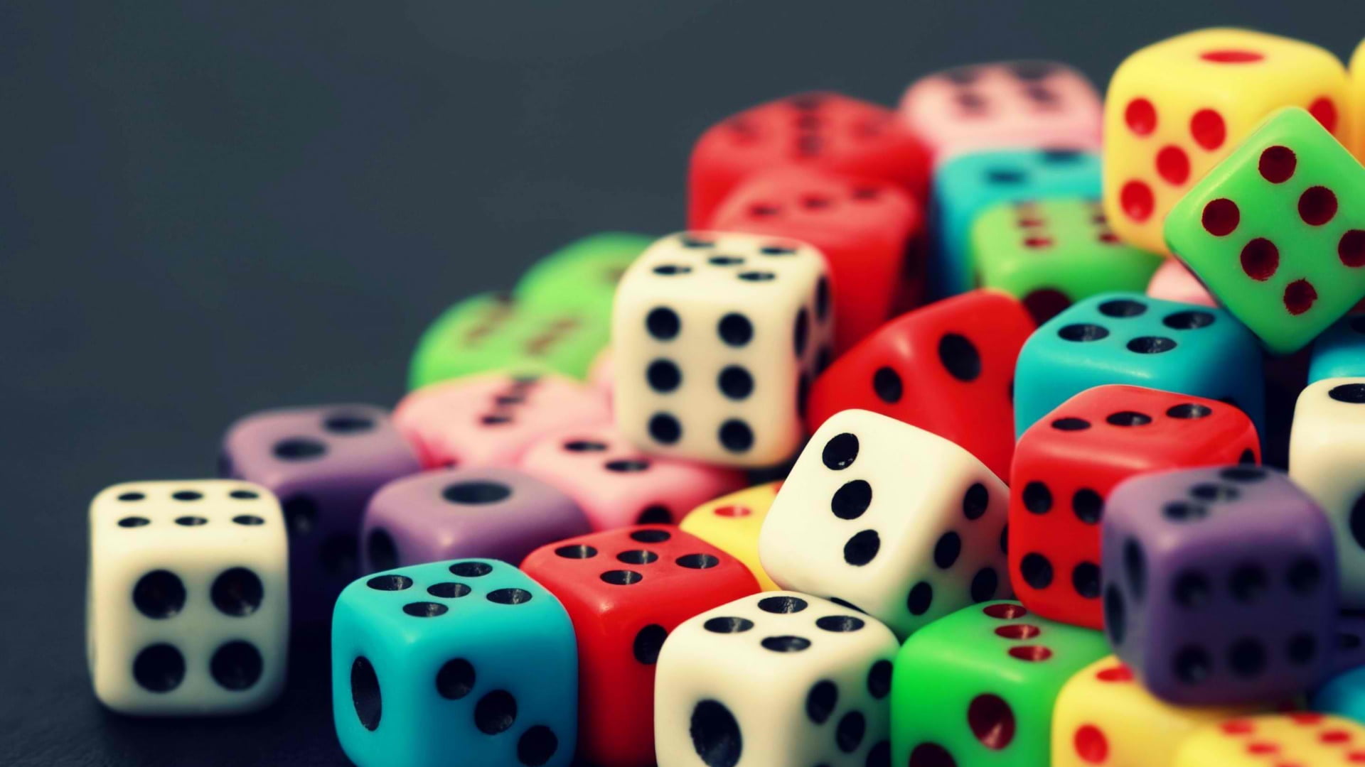 cube, large group of objects, no people, 1080P, luck, close-up, arts culture and entertainment, game of chance, dice game, leisure activity, recreation, HD Wallpaper
