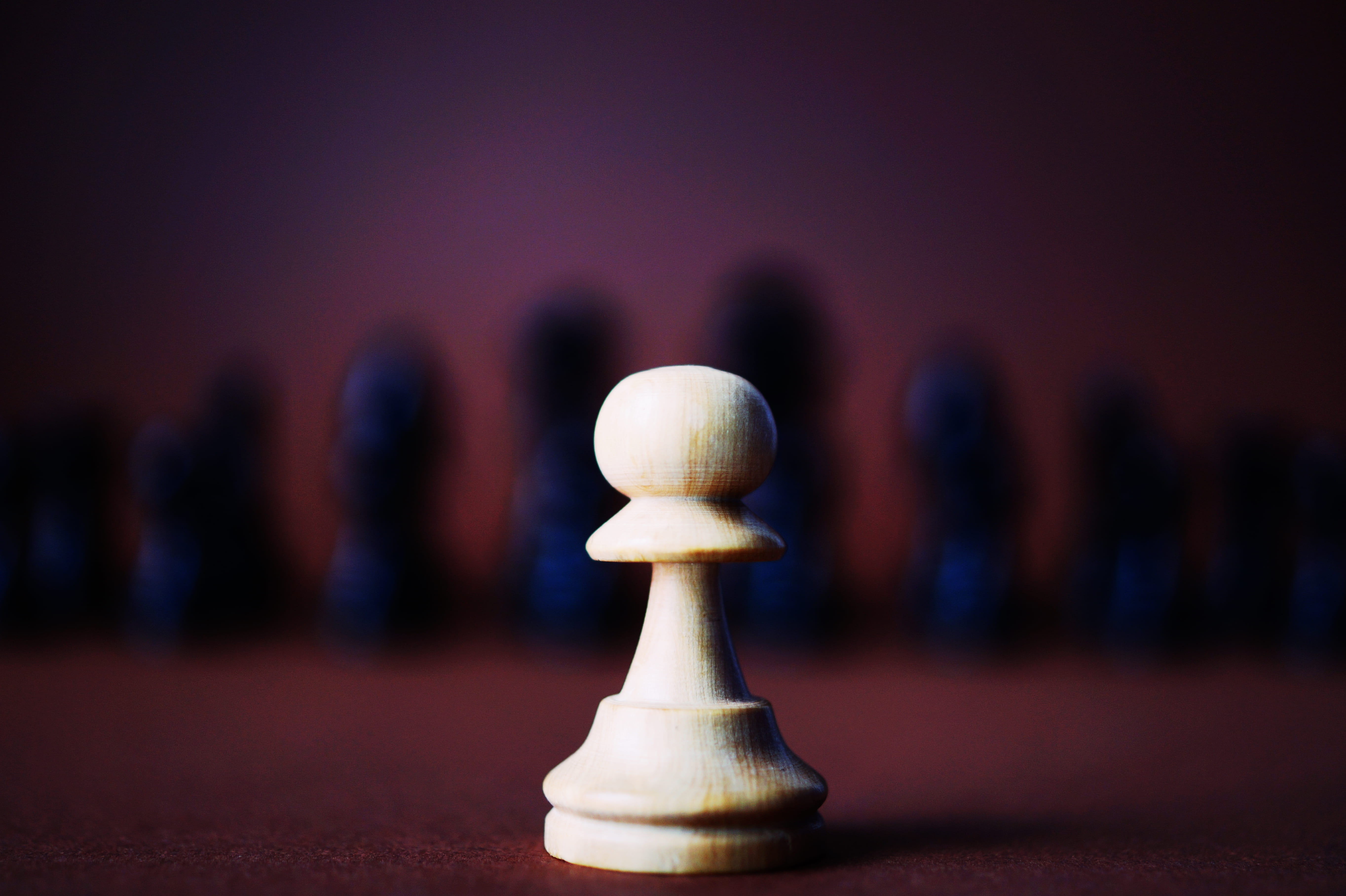 chess piece, leisure, 5K, no people, chess, relaxation, wood - material, wooden, pawn, focus on foreground, competition, conceptual, indoors, game, challenge, HD Wallpaper