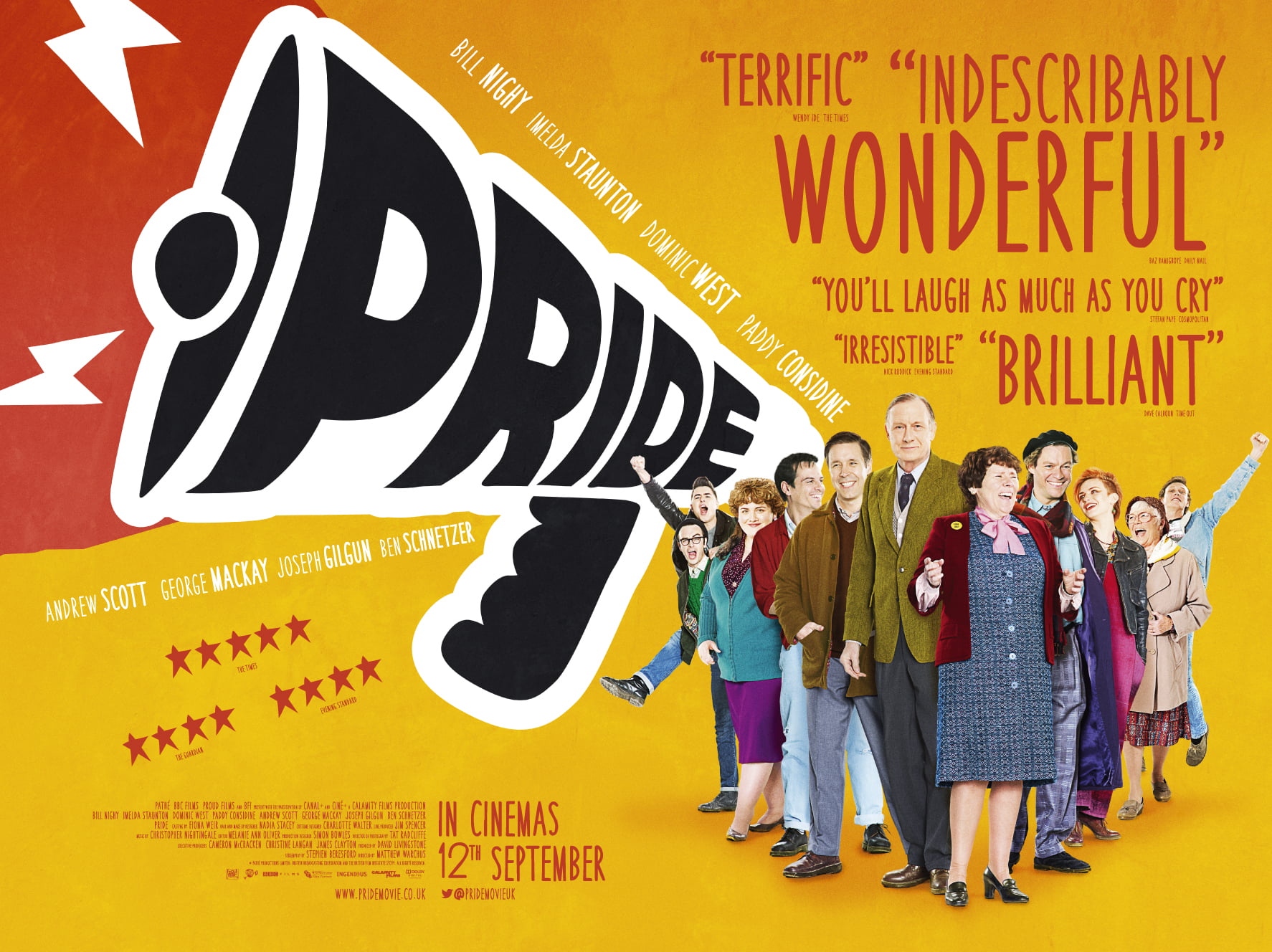 720P, smiling, 2015, men, success, standing, human limb, imelda staunton, full length, pride, poster, people, front view, arms raised, human arm, creativity, HD Wallpaper