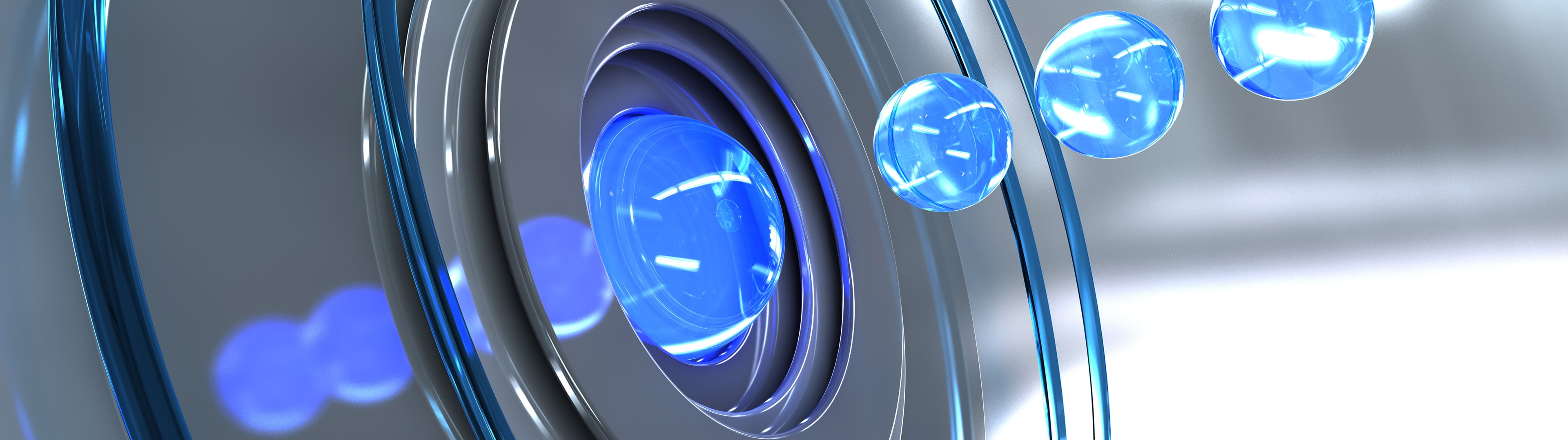 focus on foreground, panoramic, motion, futuristic, business, multi, dual, in a row, close-up, illuminated, 4K, CG, indoors, research, healthcare and medicine, HD Wallpaper