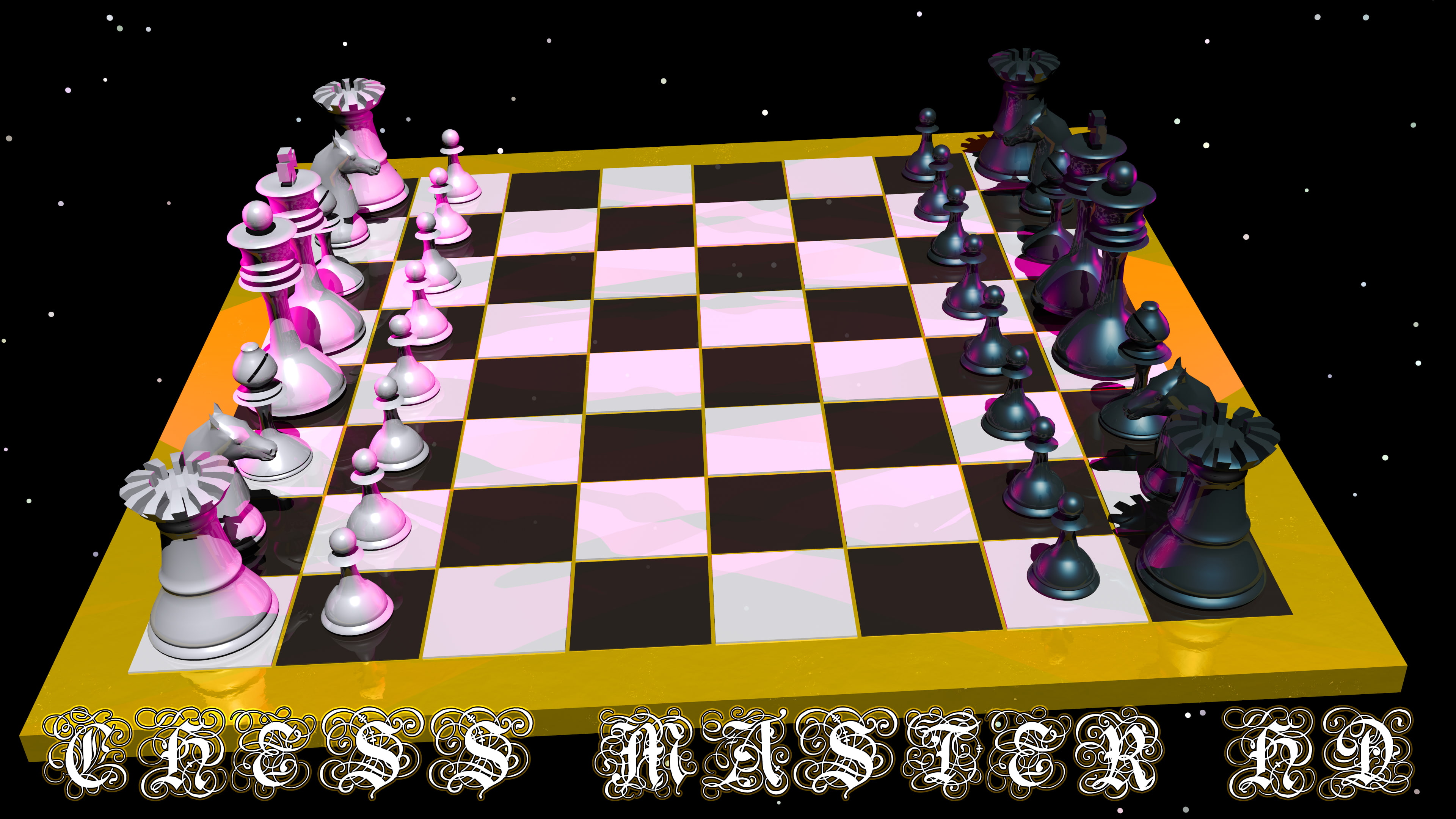 Video Game, 4K, Chessmaster, Chess Board, 3D, Chess, HD Wallpaper