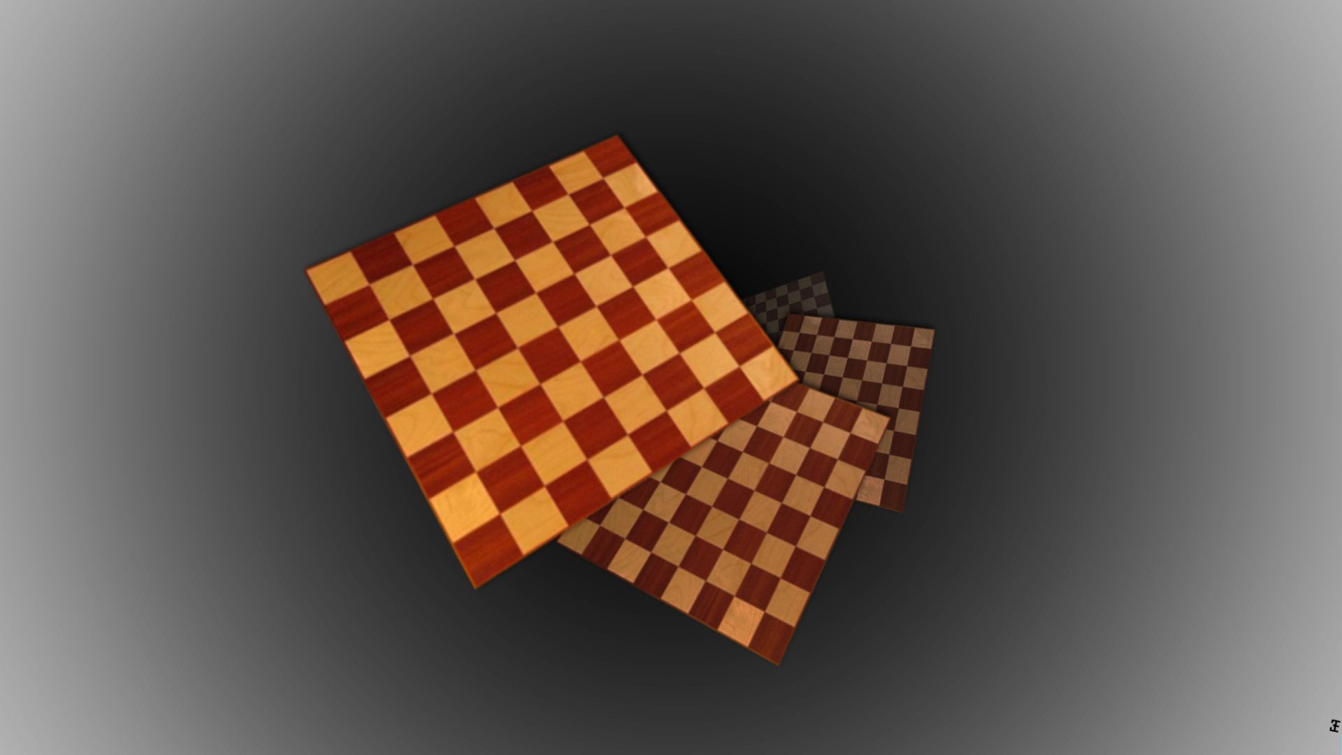 3D, Abstract, Geometry, Chess, 1080P, HD Wallpaper