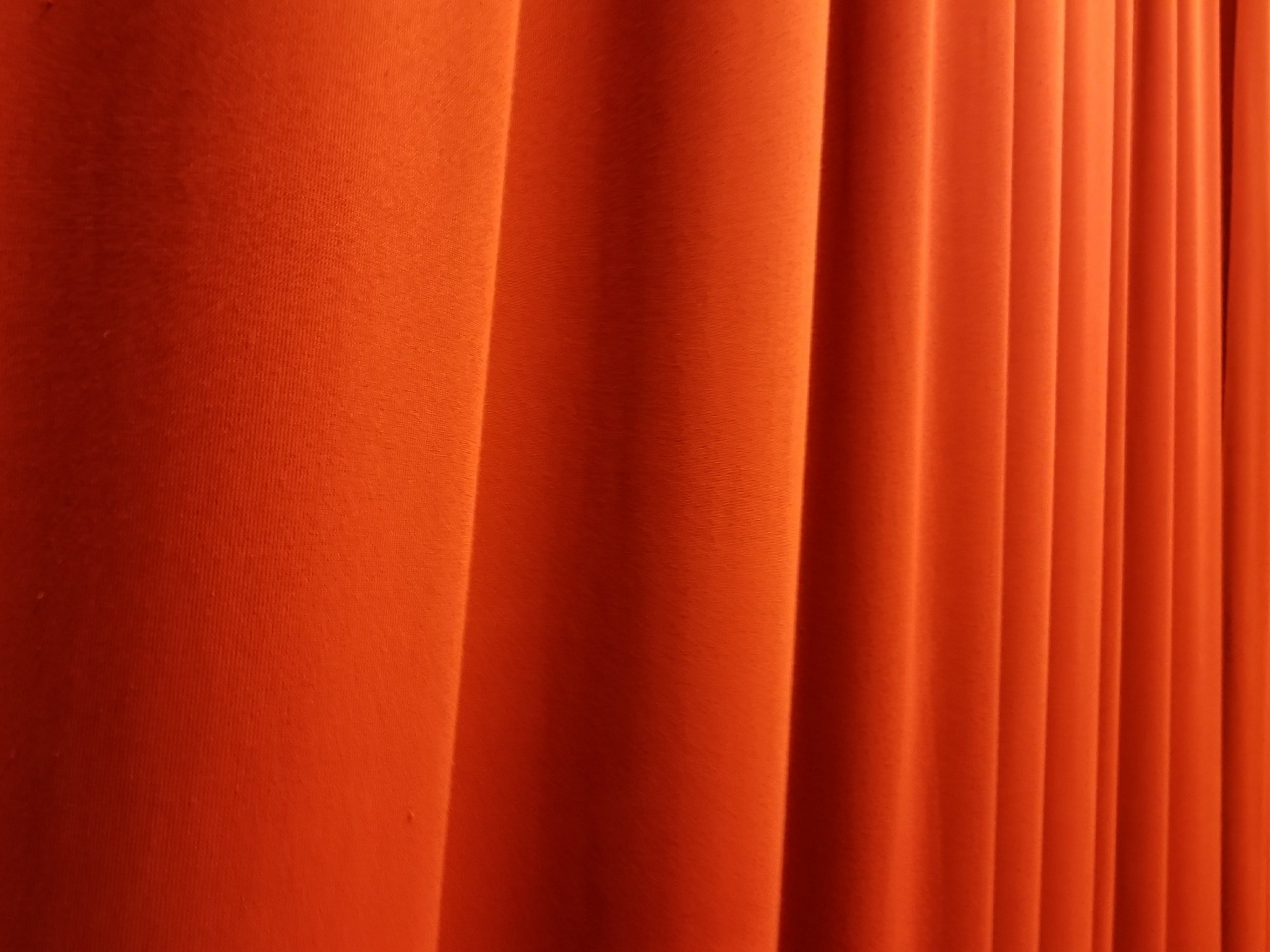 curtain, indoors, softness, shadows, vibrant color, pattern, red, textured, full frame, close-up, arts culture and entertainment, abstract backgrounds, HD Wallpaper