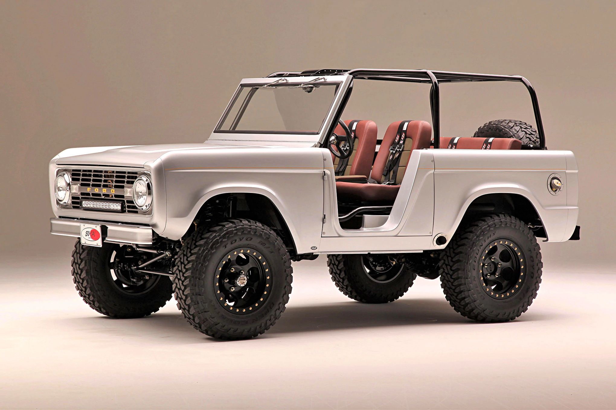 choice, custom, profile view, indoors, retro styled, truck, no people, studio shot, offroad, suv, utility, cut out, travel, 1972, ford, 2-door, 4x4, land vehicle, HD Wallpaper