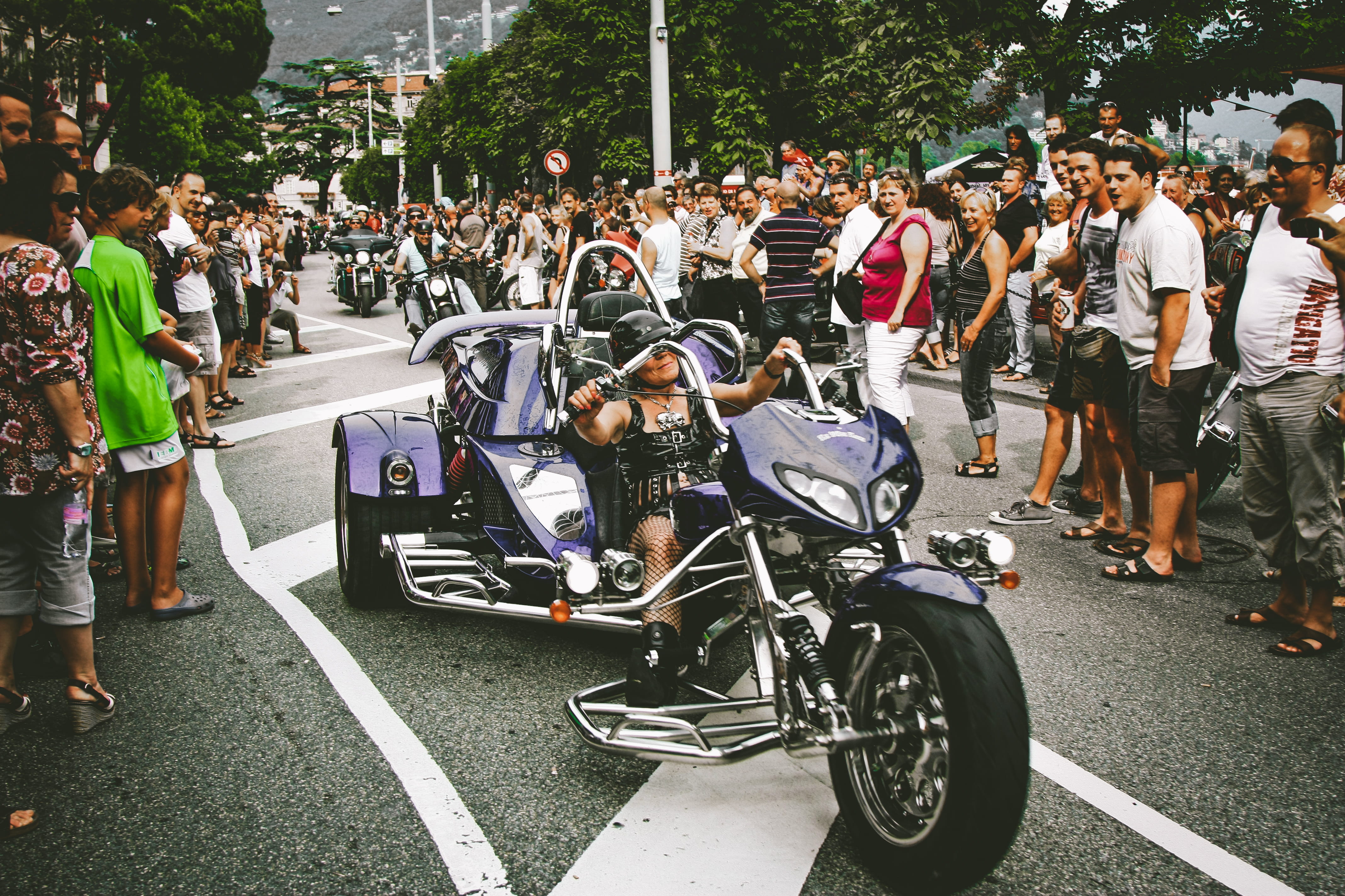 helmets, touring, rider, drive, city, men, crowd, expensive, parade, day, road, motorcycles, large group of people, people, land vehicle, 4K, extreme, HD Wallpaper