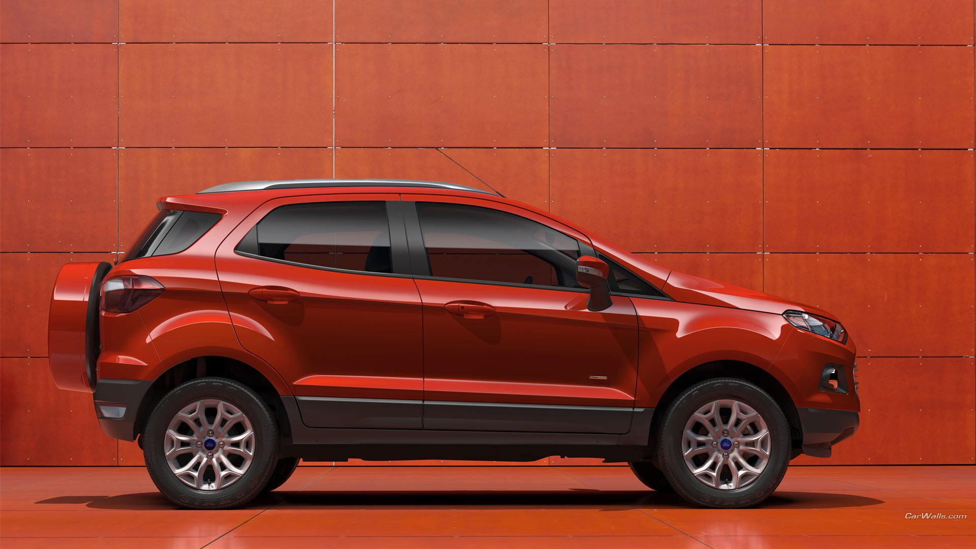 motor vehicle, wheel, emotion, day, car, travel, wall - building feature, city, Ford, transportation, 1080P, mode of transportation, architecture, Ford EcoSport, HD Wallpaper