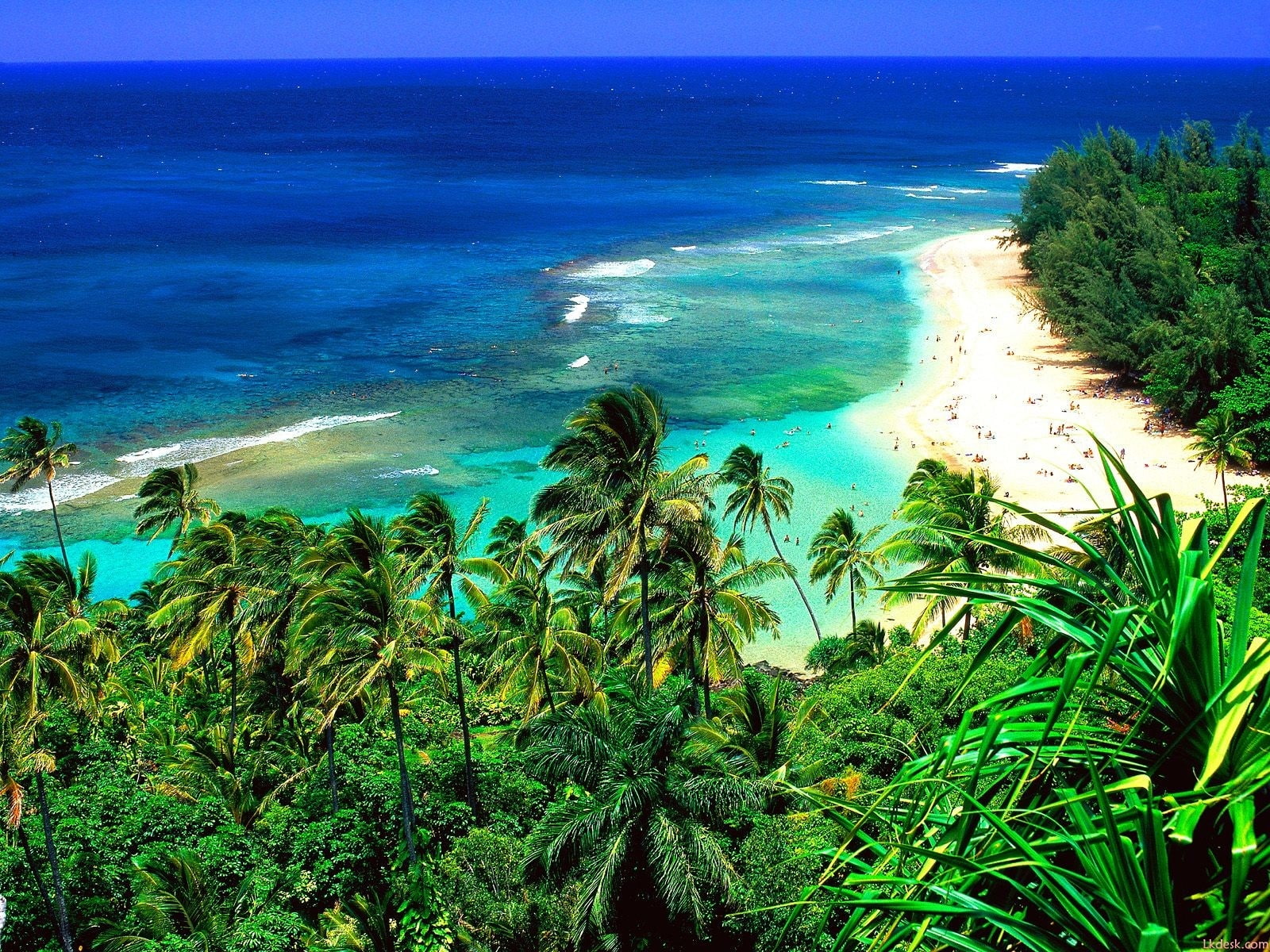 Beach, corner, Hawaii, 720P, HD Wallpaper