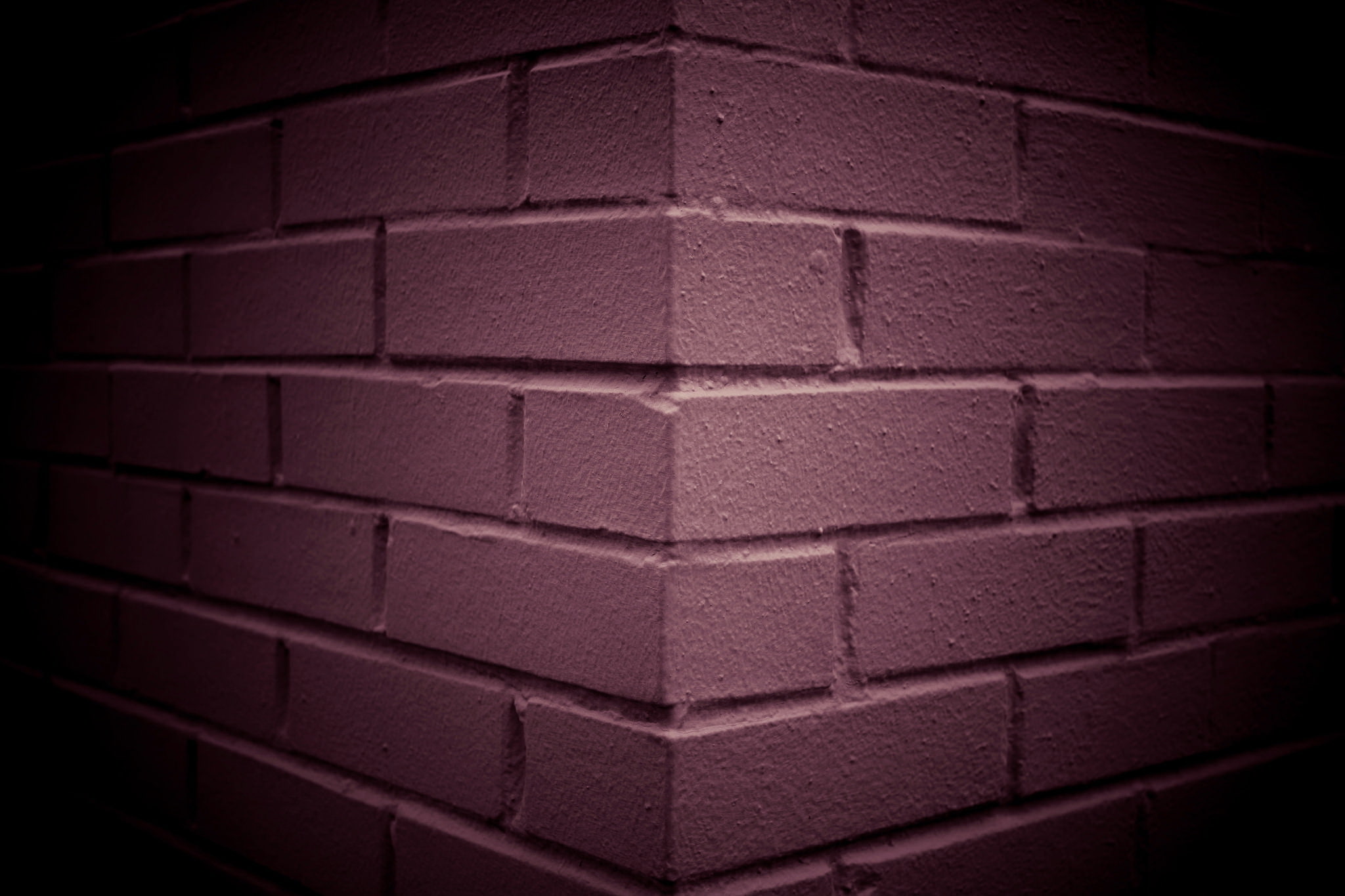 wall, full frame, brick wall, indoors, no people, 1080P, corner, bricks, backgrounds, pattern, close-up, vignette, built structure, shape, repetition, HD Wallpaper