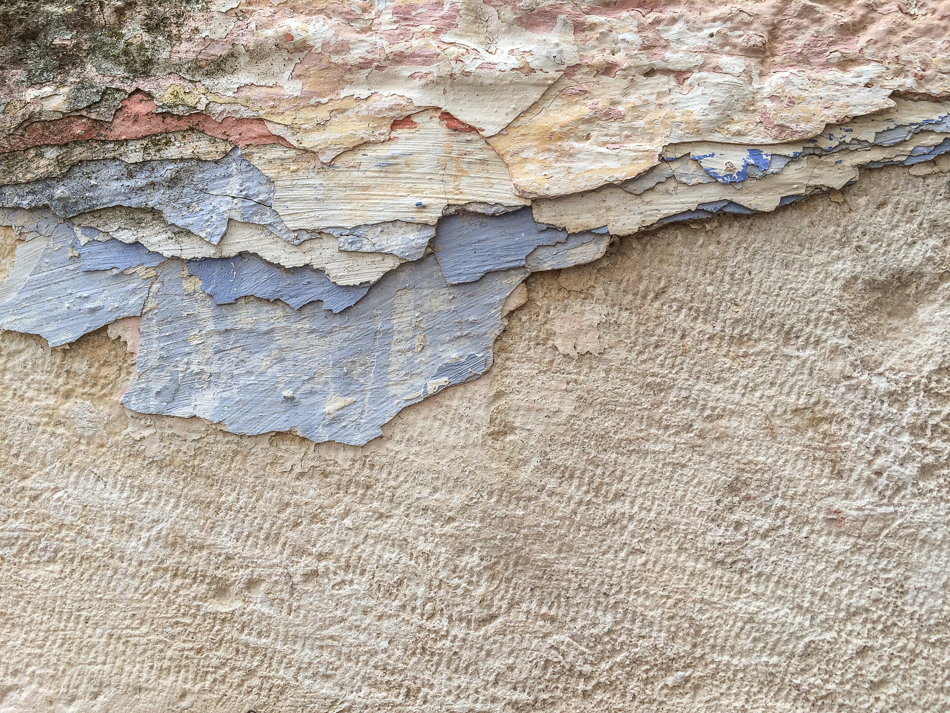 damaged, 2K, grunge, wall, peeling off, vintage, texture, backgrounds, broken, patina, layer, architecture, weathered, deterioration, bad condition, ruined, HD Wallpaper