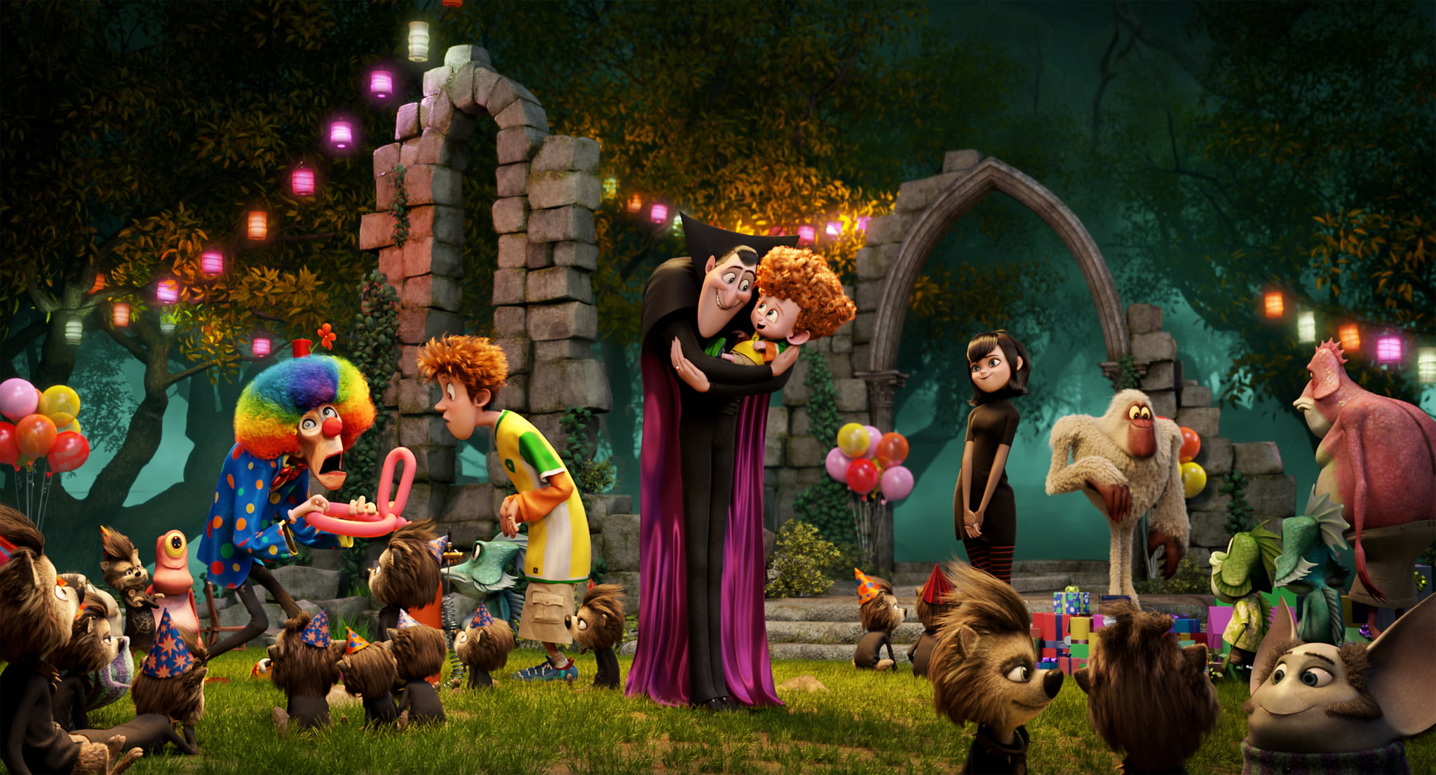poster, autumn, representation, people, spirituality, cheerful, Hotel Transylvania 2, lifestyles, decoration, leisure activity, cultures, Mavis, transylvania, HD Wallpaper