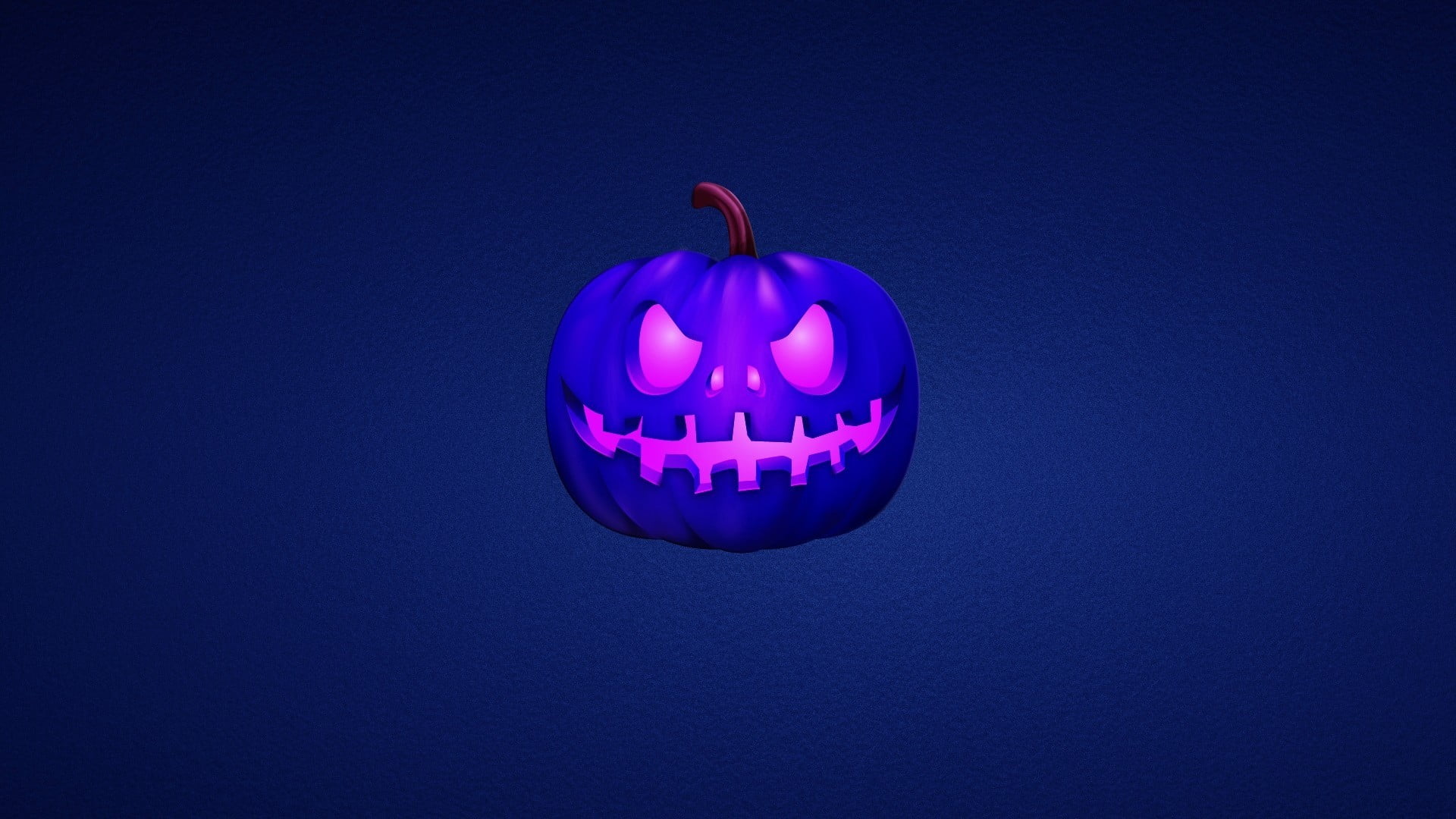 studio shot, digital art, colored background, celebration, no people, purple, food, single object, balloon, vignette, food and drink, copy space, pumpkin, HD Wallpaper