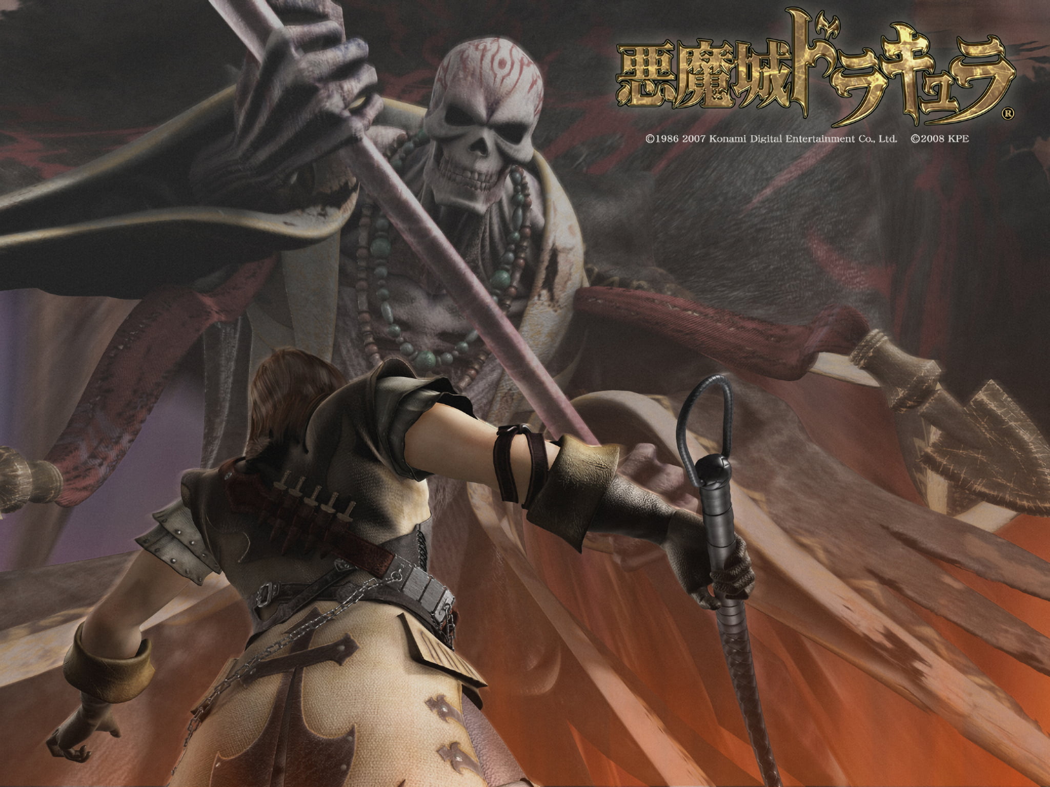 Pachislot Akumajō Dracula, Trevor Belmont, Death (Castlevania), 1080P, Game, HD Wallpaper