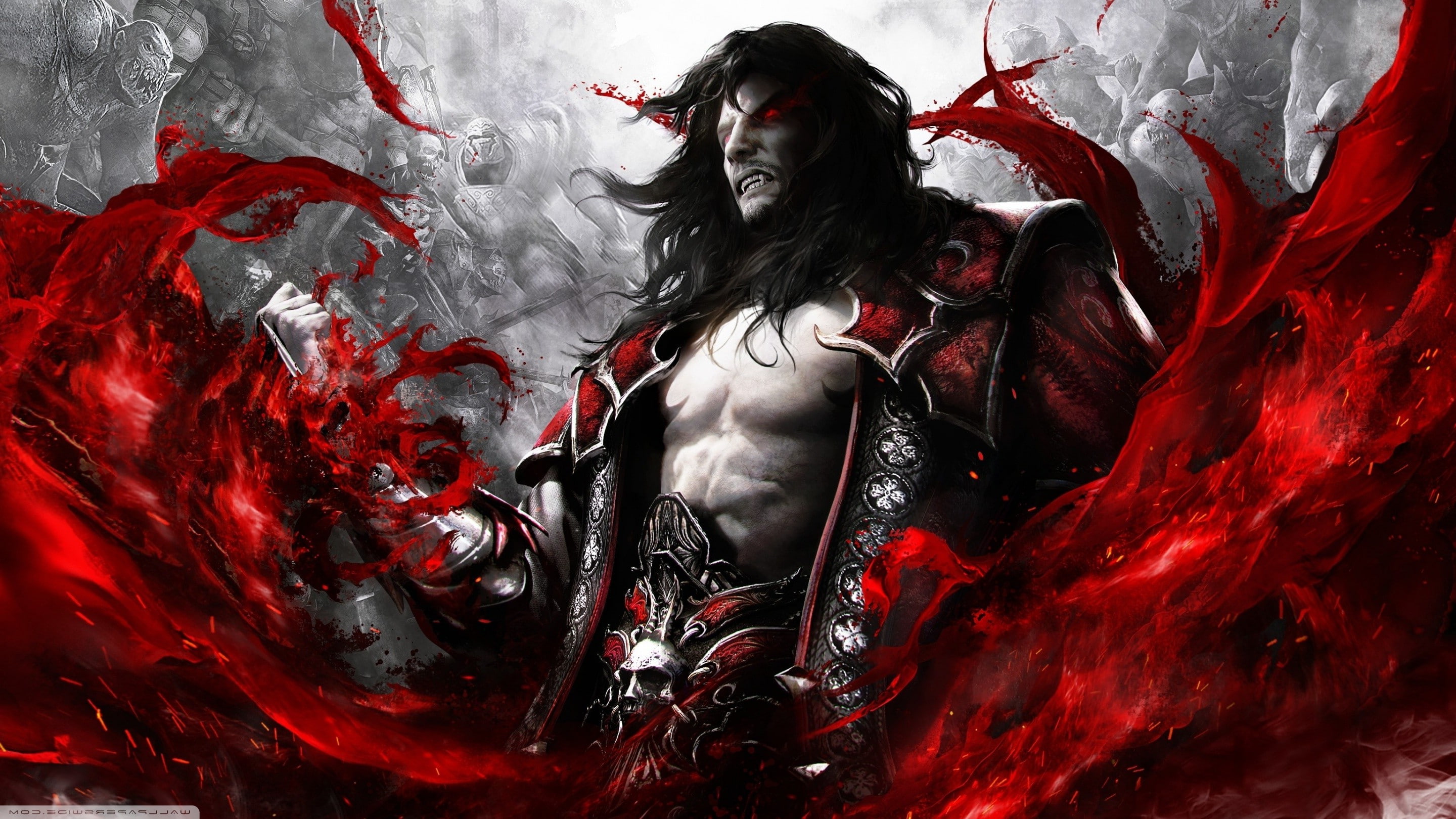 lifestyles, young women, beautiful woman, portrait, Castlevania: Lords Of Shadow 2, video games, 2K, adult, one person, hairstyle, hair, long hair, costume, HD Wallpaper