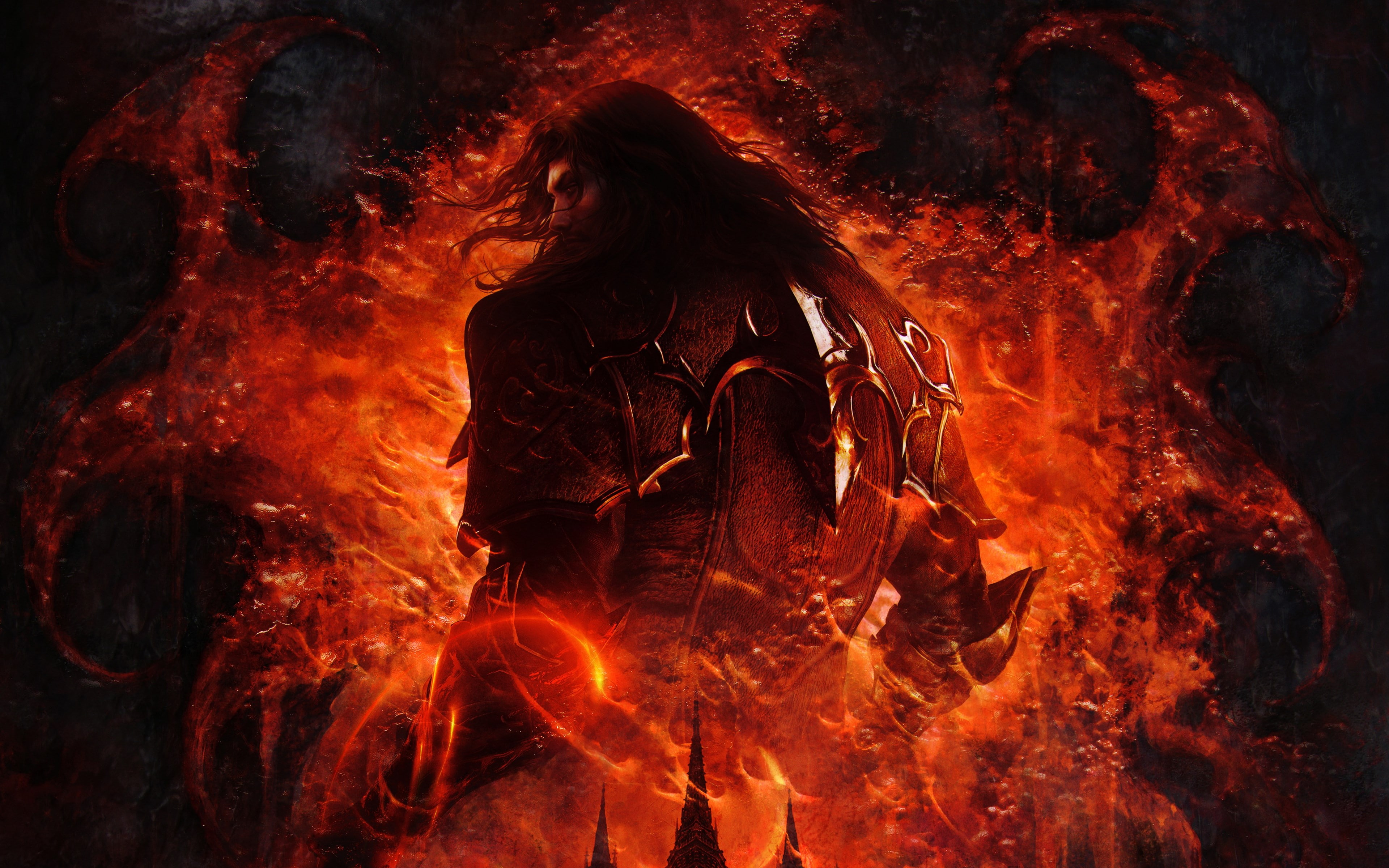 4K, castlevania lords of shadow 2, HD Wallpaper