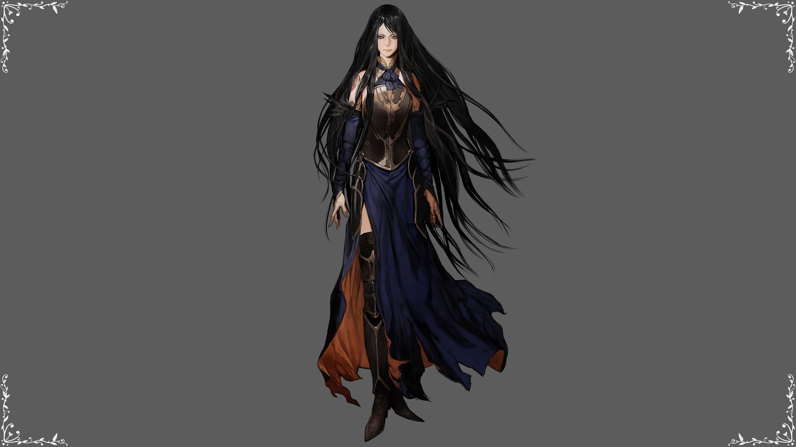 video games, lifestyles, hair, gray, adult, 2K, studio shot, hairstyle, casual clothing, fantasy Art, fashion, Castlevania: Order Of Ecclesia, beautiful woman, HD Wallpaper