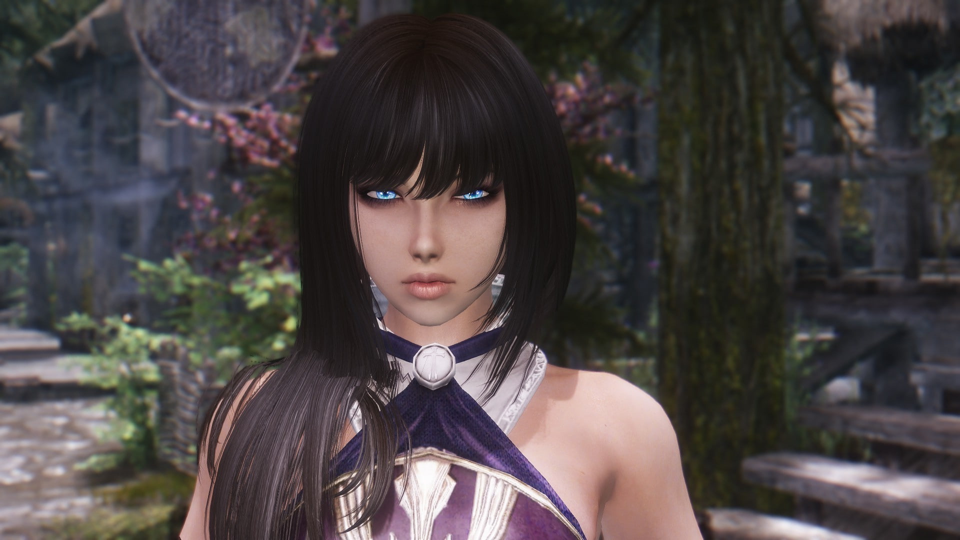 video games video game girls shanoa castlevania the elder scrolls v skyrim mods, 1080P, HD Wallpaper