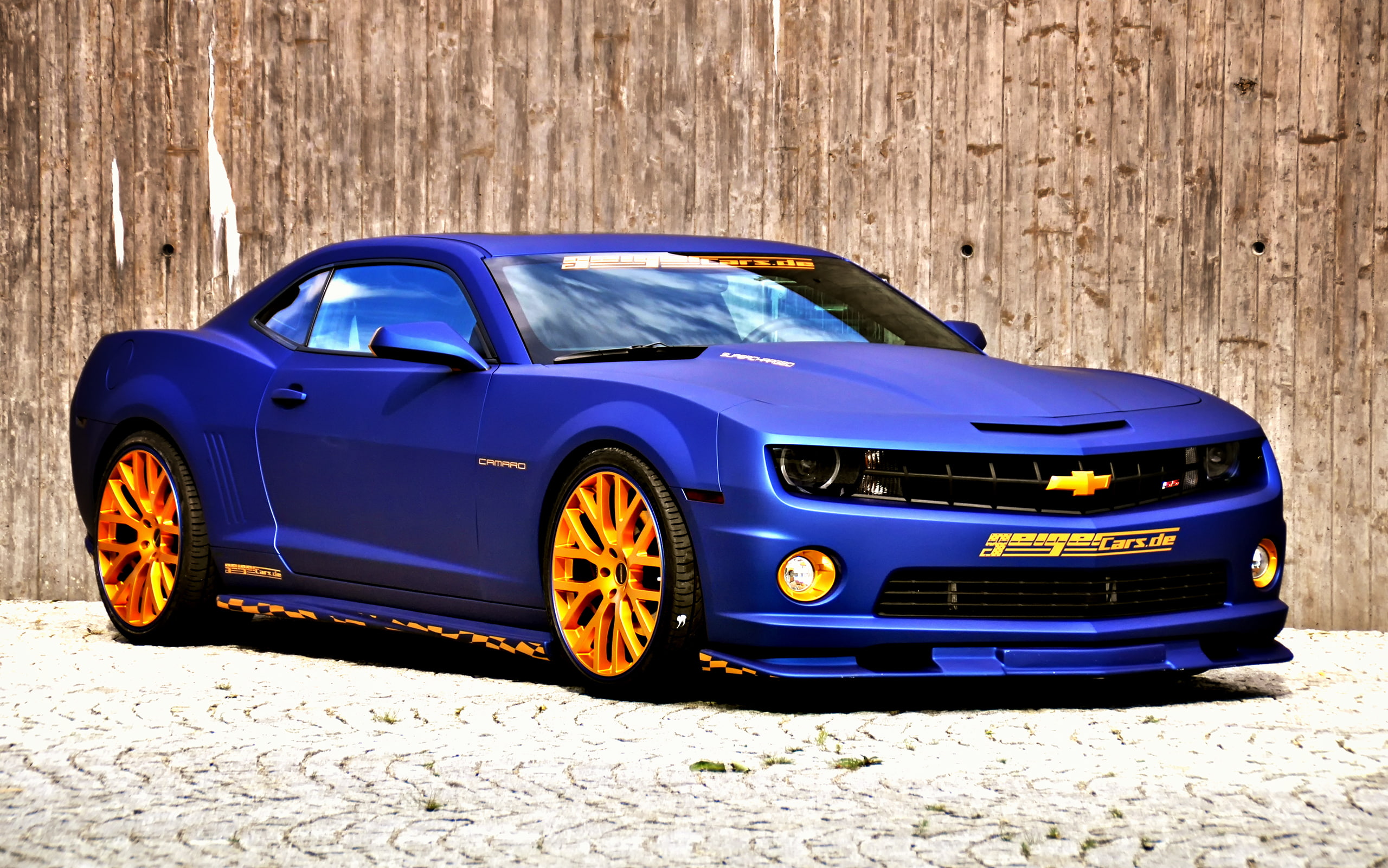 Muscle cars, HD, 2K, Geiger Chevrolet Camaro SS, HD Wallpaper