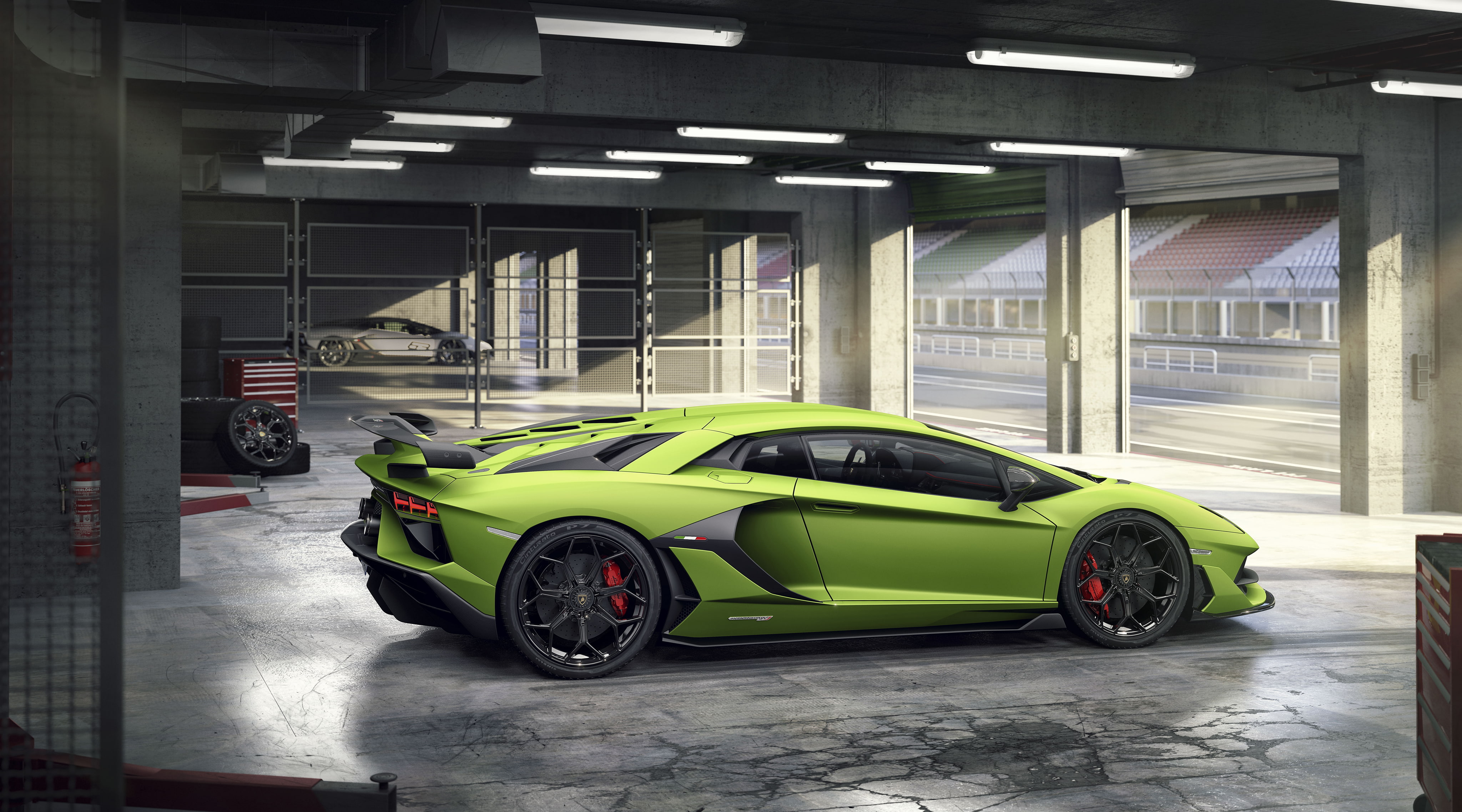 4K, Lamborghini Aventador SVJ, 4K, HD Wallpaper