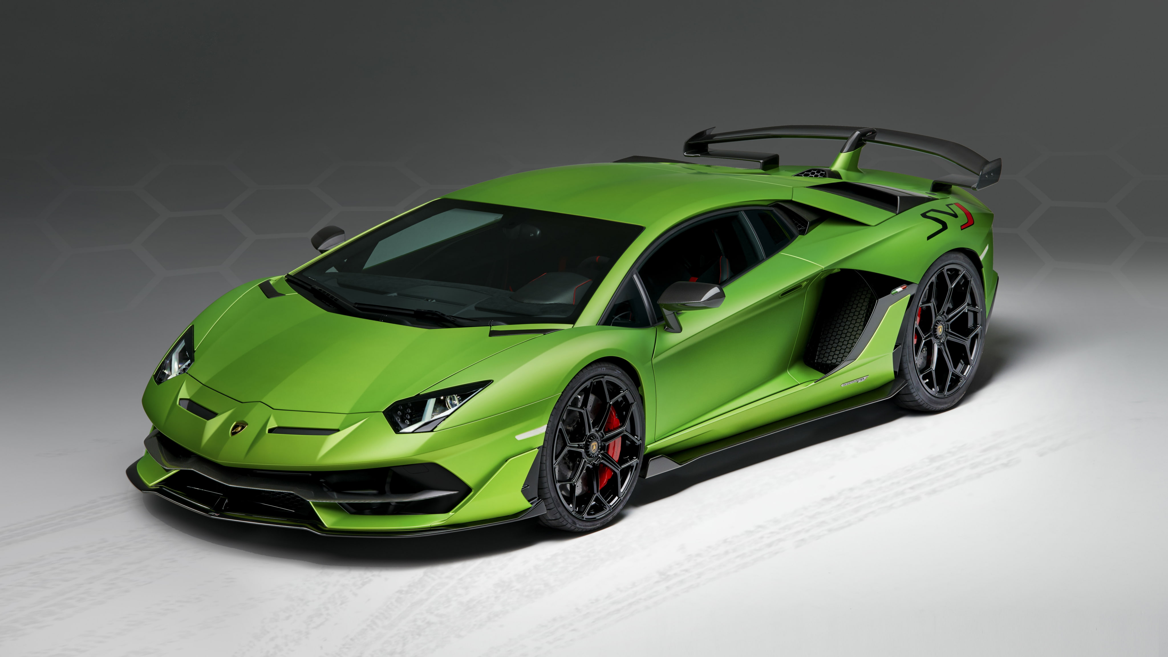 2019, Lamborghini, Aventador, 4K, SVJ, HD Wallpaper