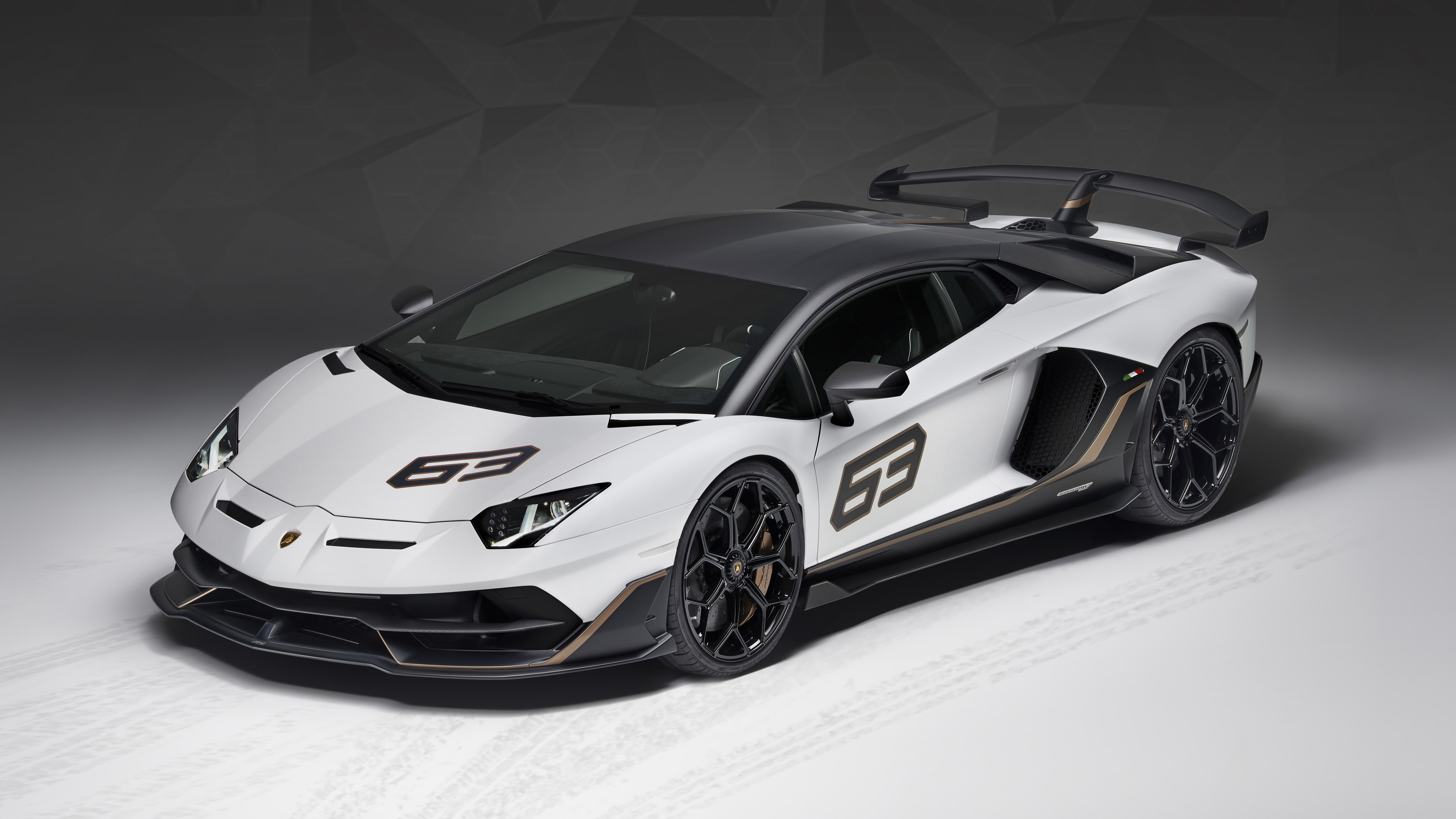 2019, 4K, SVJ, Aventador, Lamborghini, HD Wallpaper