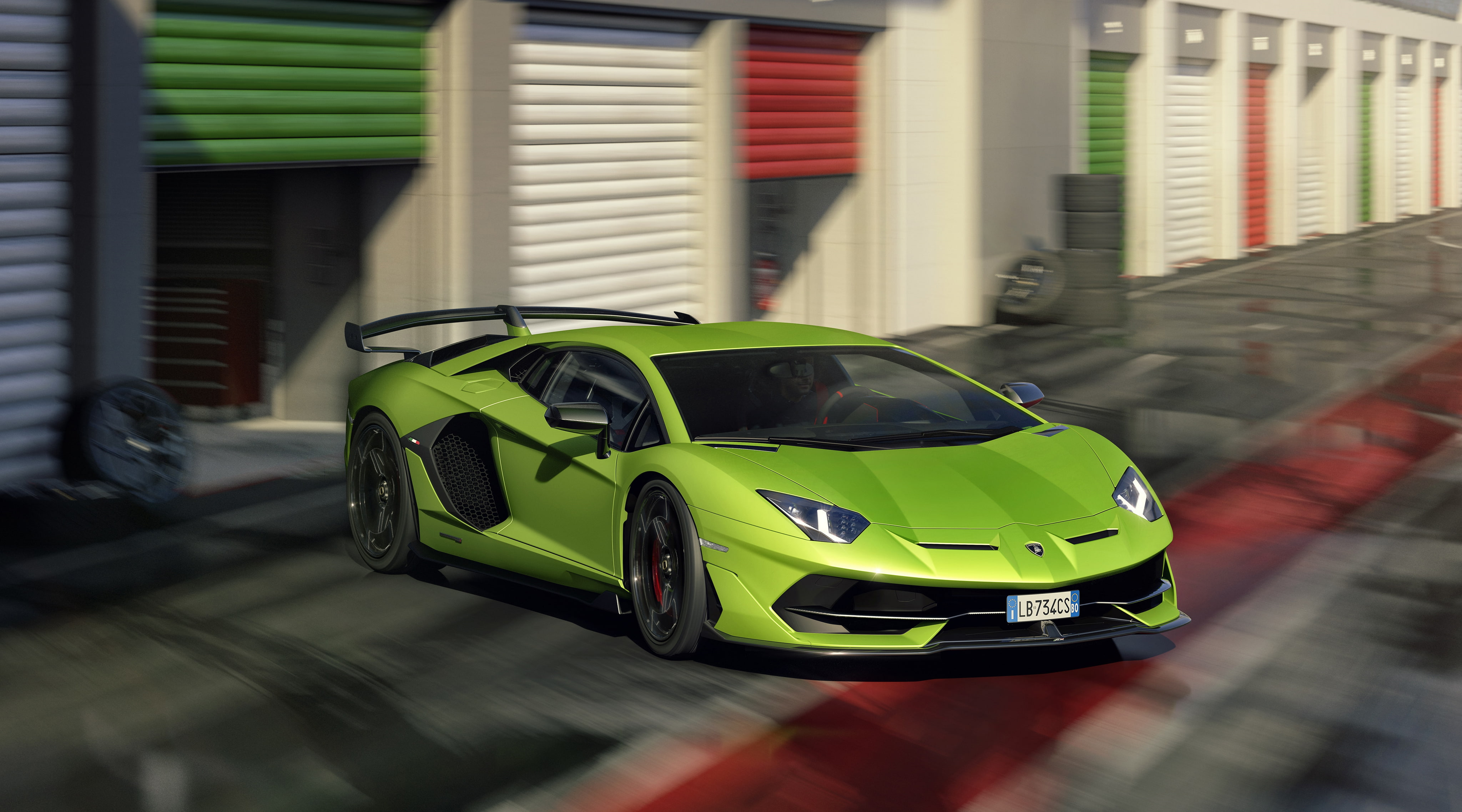 Lamborghini Aventador SVJ, 4K, 4K, HD Wallpaper