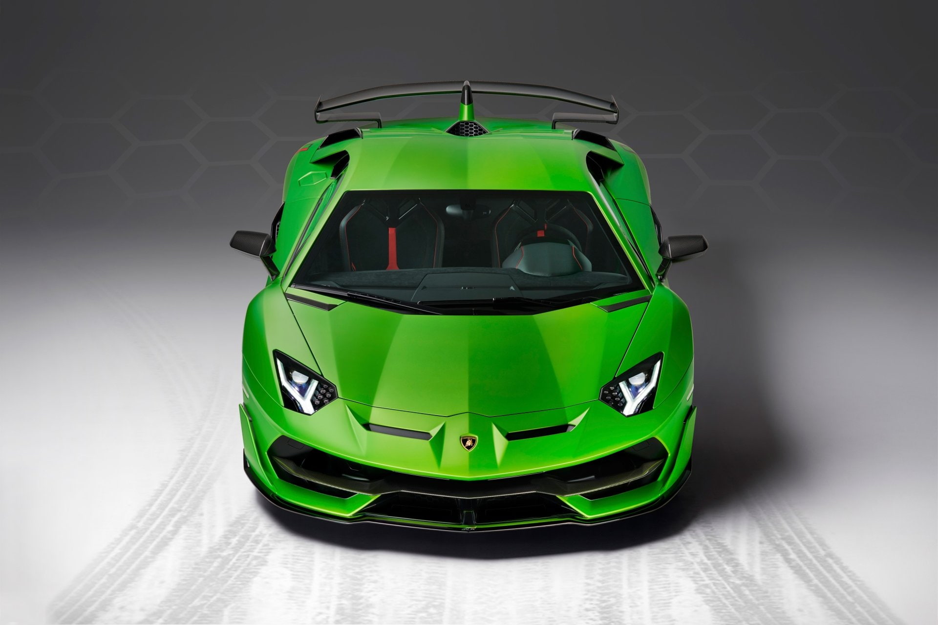 Vehicle, Lamborghini, Lamborghini Aventador, Supercar, Green Car, 1080P, Sport Car, Lamborghini Aventador SVJ, Car, HD Wallpaper