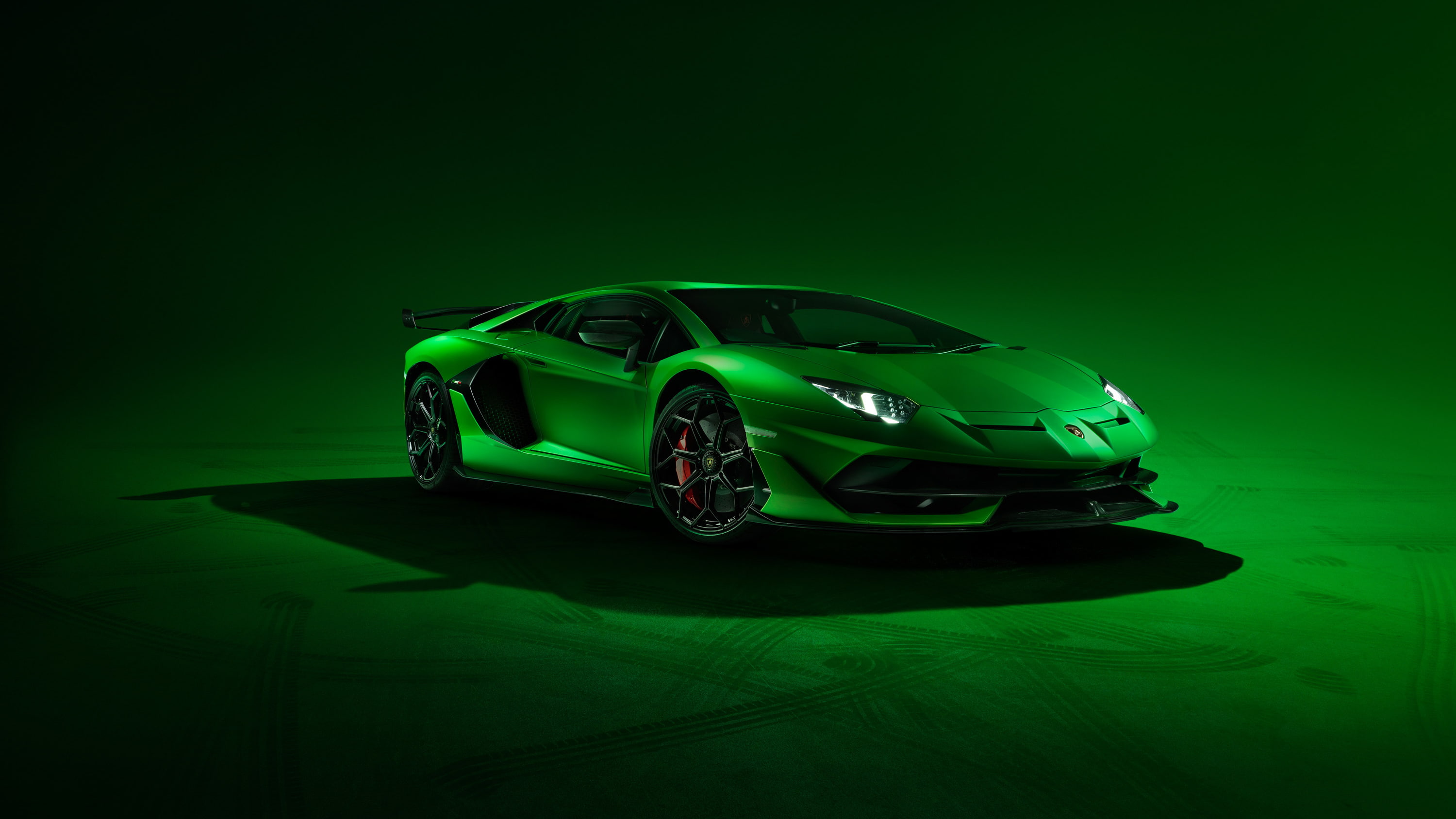 2019, SVJ, 2K, Lamborghini, Aventador, HD Wallpaper