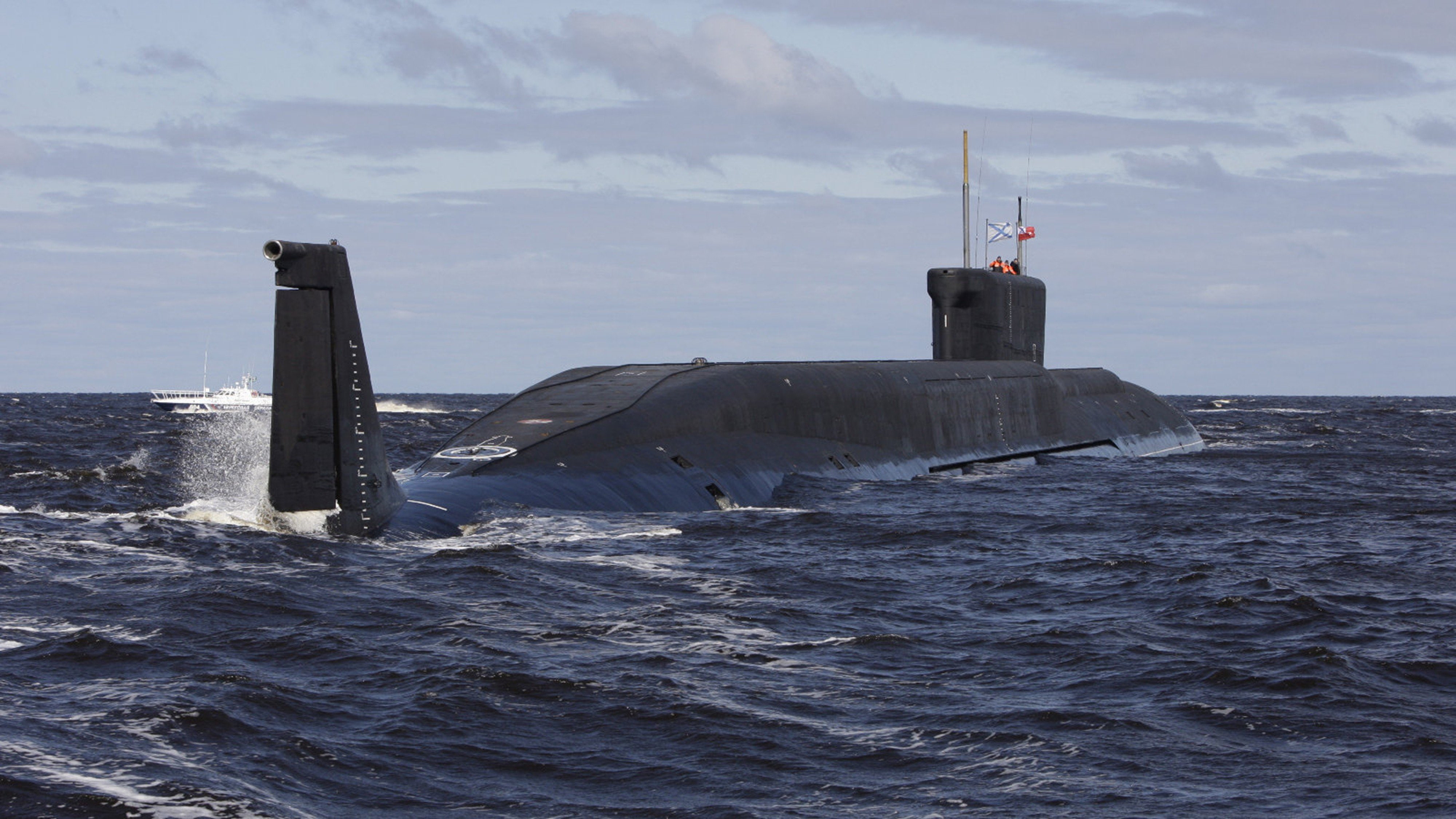 navy, russian, yuri, warship, dolgoruky, nuclear, submarine, vehicle, star, red, russia, 4K, 4000x2250, HD Wallpaper