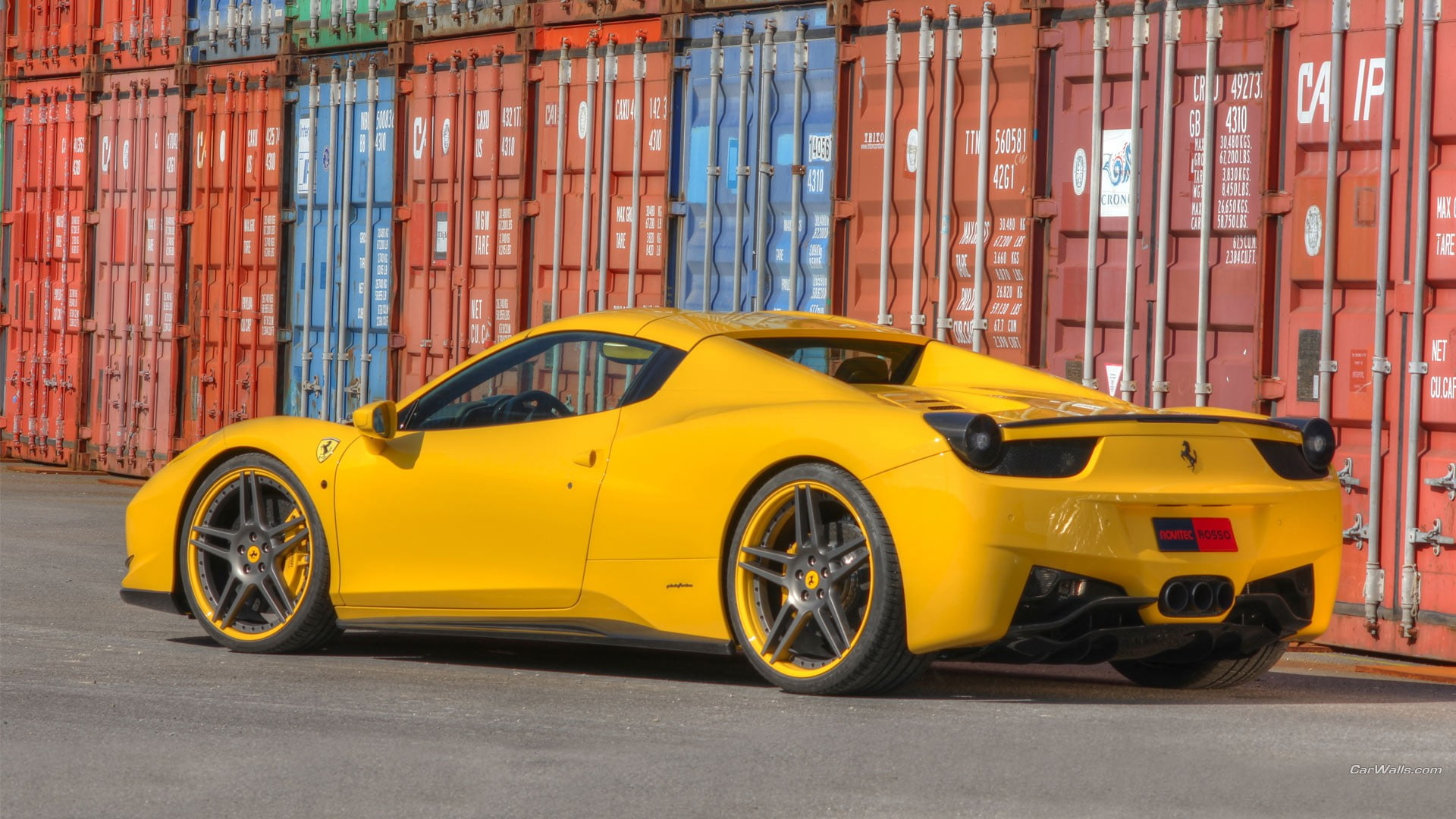 supercars, car, Novitec Rosso, 1080P, Novitec, Ferrari 458, HD Wallpaper