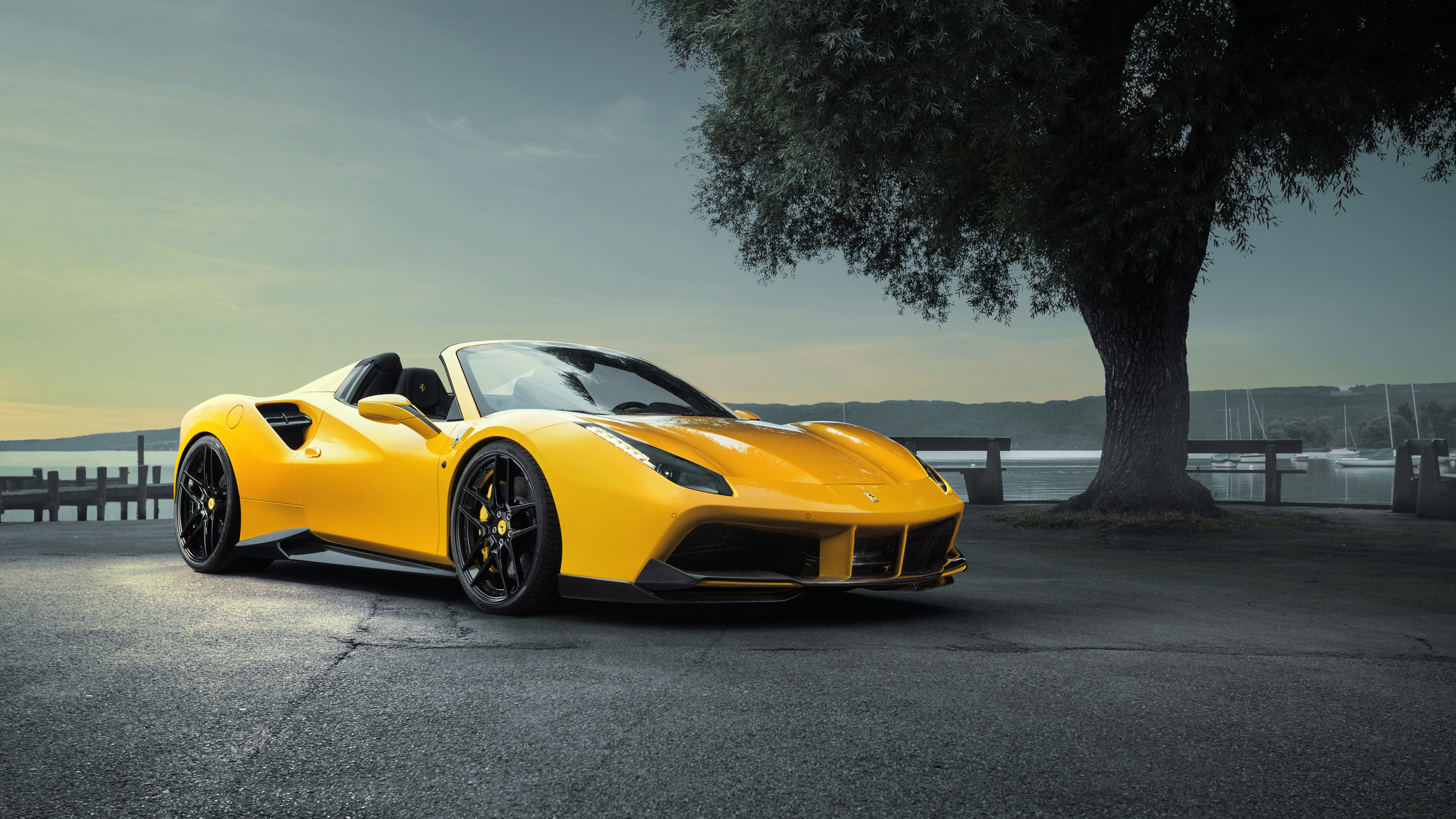 Novitec, Rosso, 4K, Ferrari, 2016, HD Wallpaper