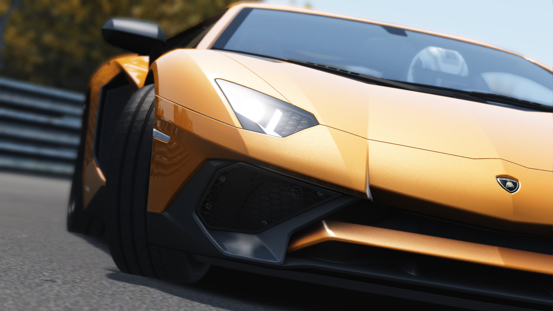 Assetto Corsa, Lamborghini Aventador LP750-4 SV, 1080P, Nordschleife, HD Wallpaper