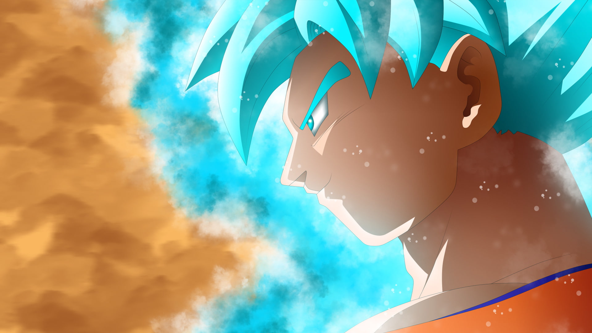 Dragon Ball Super, Goku, SSGSS Goku, Dragon Ball, 1080P, HD Wallpaper