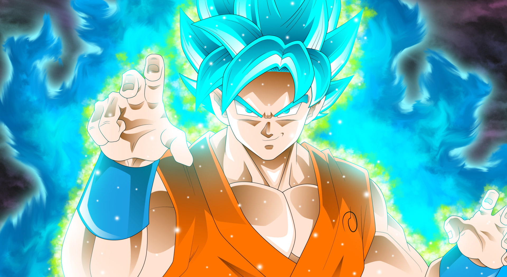 1080P, Dragon Ball Super, Goku, SSGSS Goku, Dragon Ball, HD Wallpaper