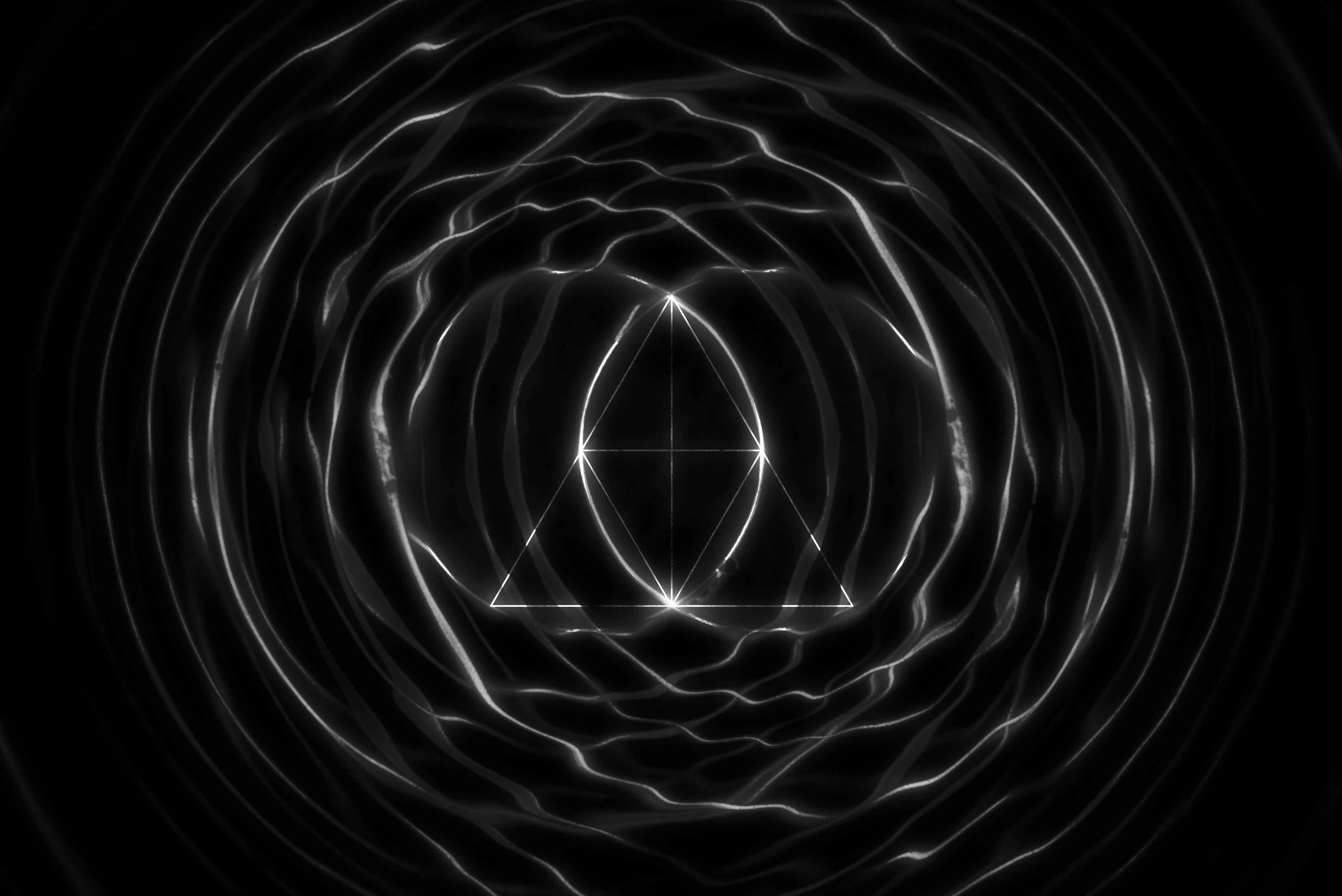 abstract, The Glitch Mob, 4K, HD Wallpaper