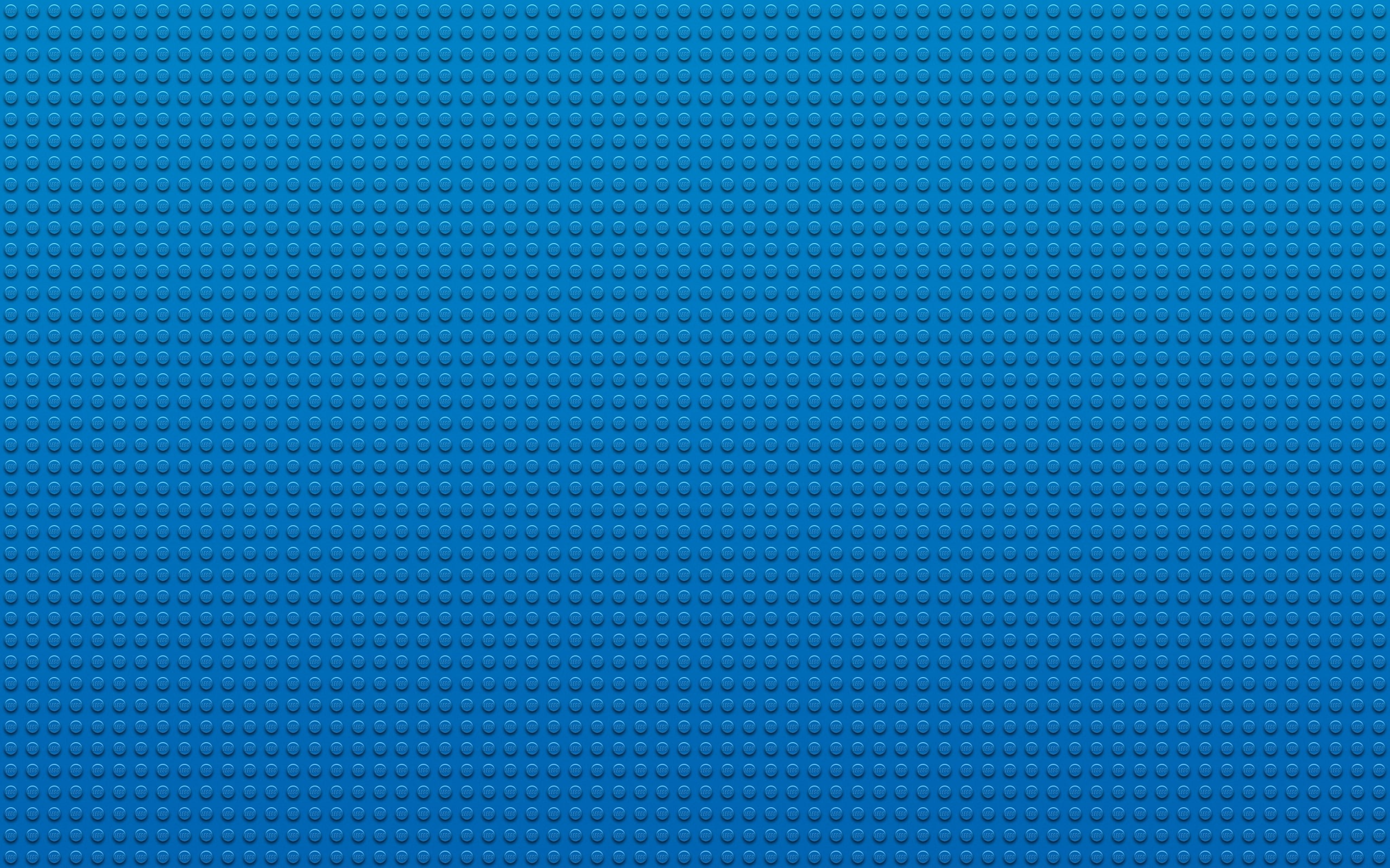 2K, circles, points, lego, blue, HD Wallpaper
